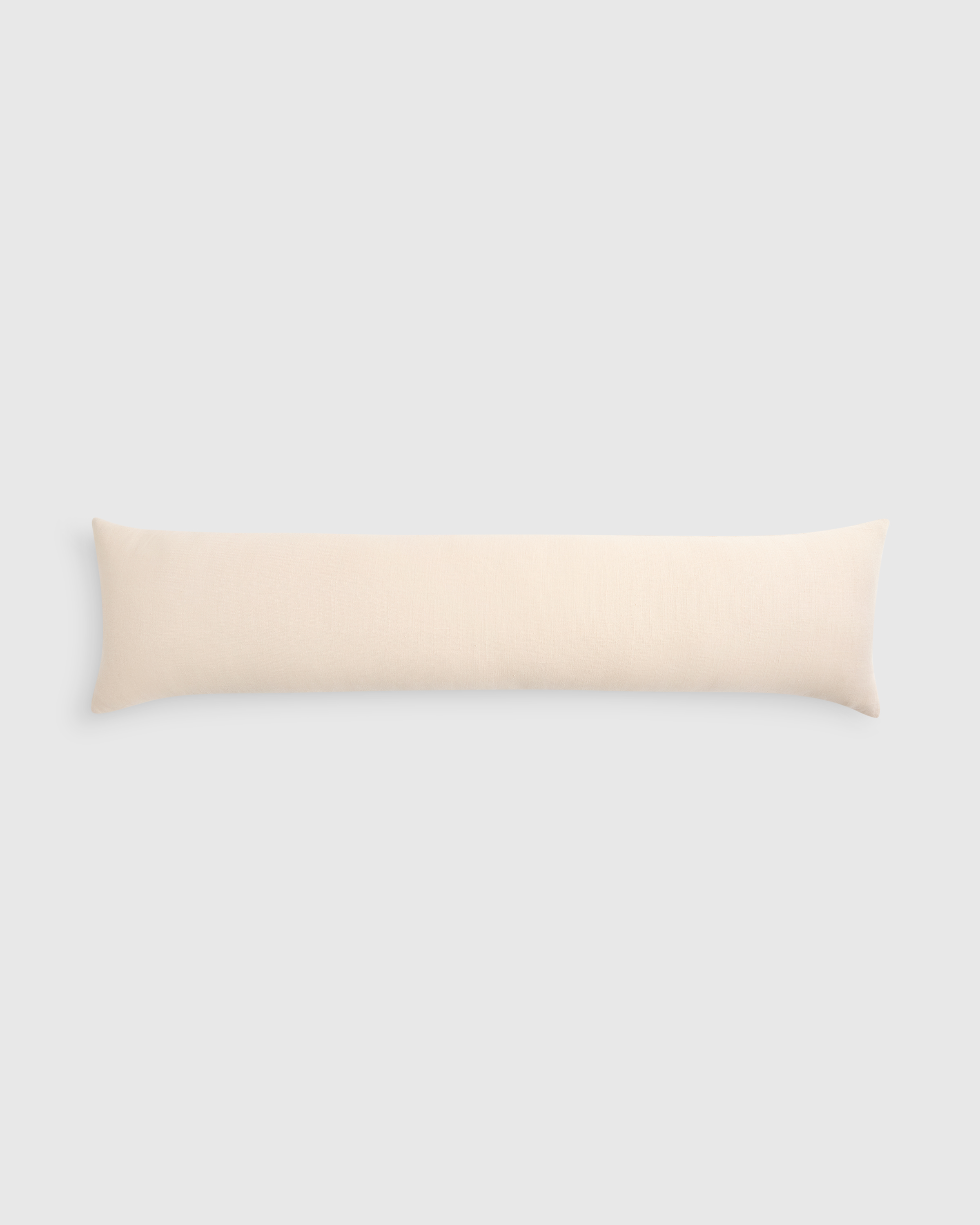 Natural European Linen Oversized Lumbar Pillow Cover
