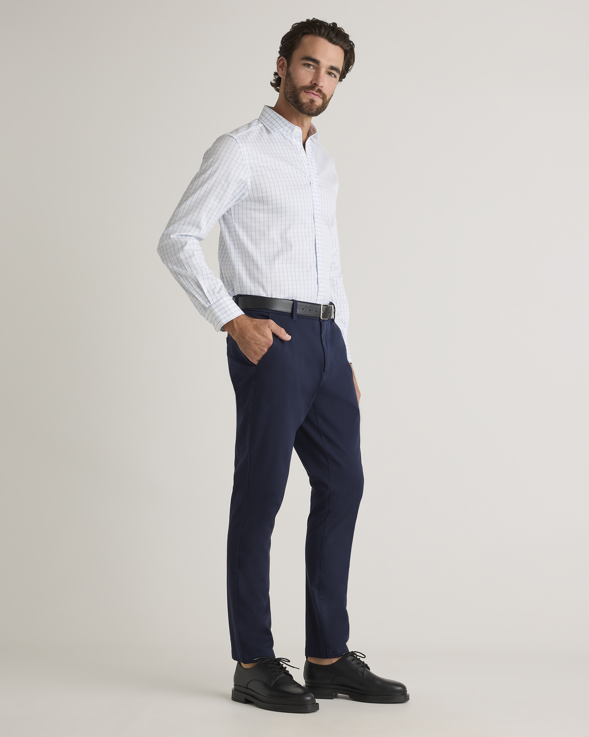 blue twill dress shirt The Light Blue Signature Fine Twill Custom Shirt