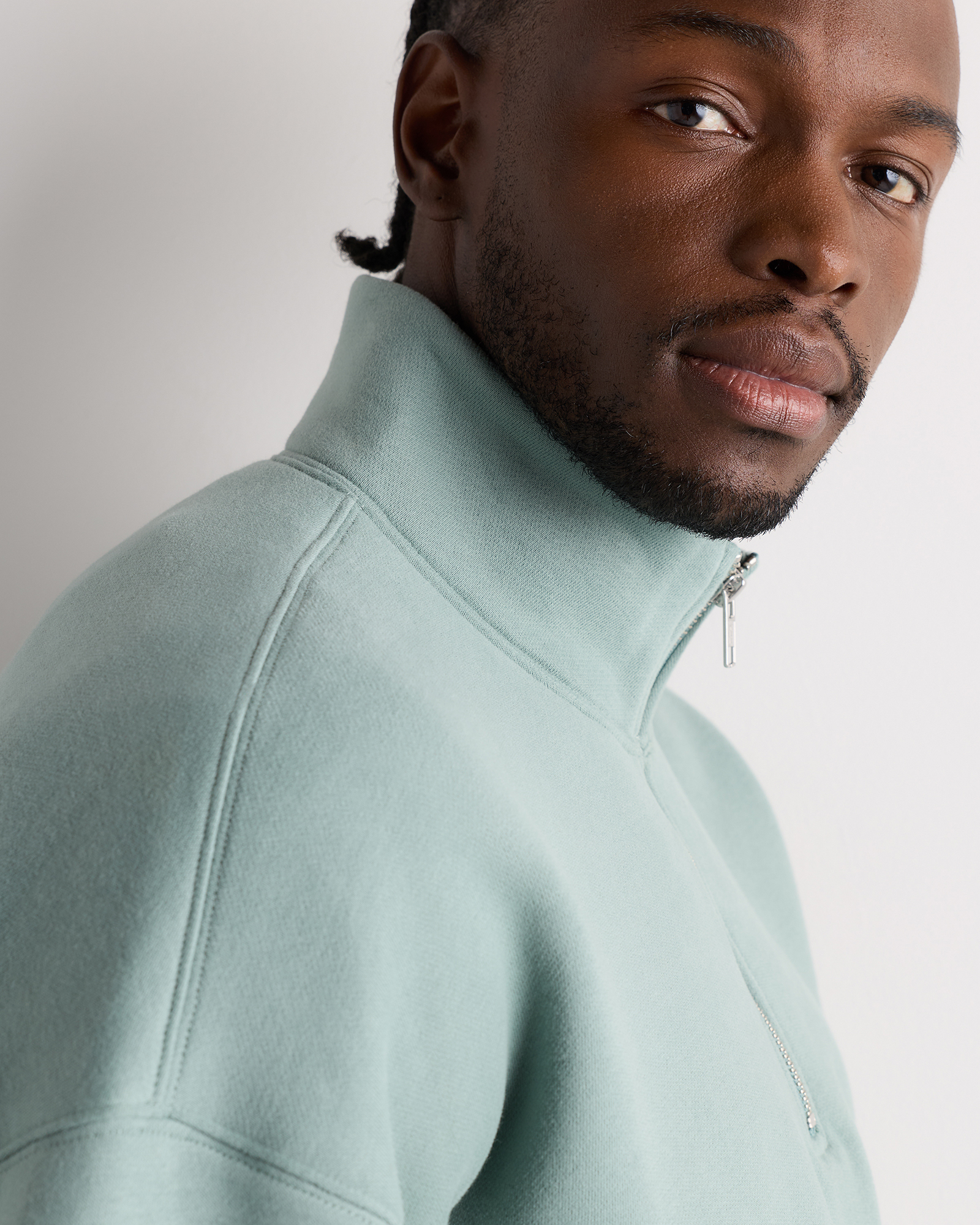 Everyday Fleece Quarter-Zip Sweatshirt | Quince Canada