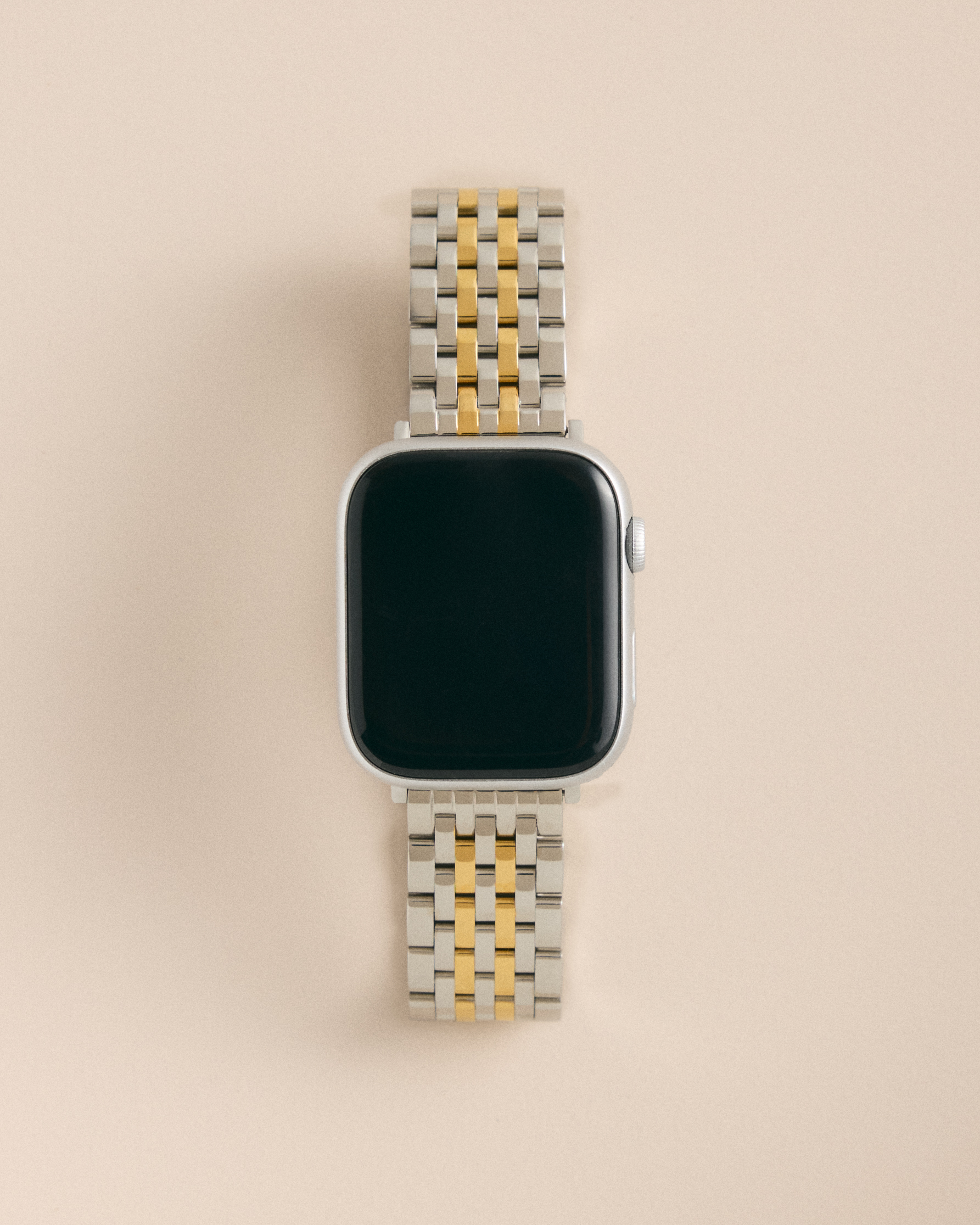 Silver/Gold Stainless Steel Bracelet Smartwatch Band