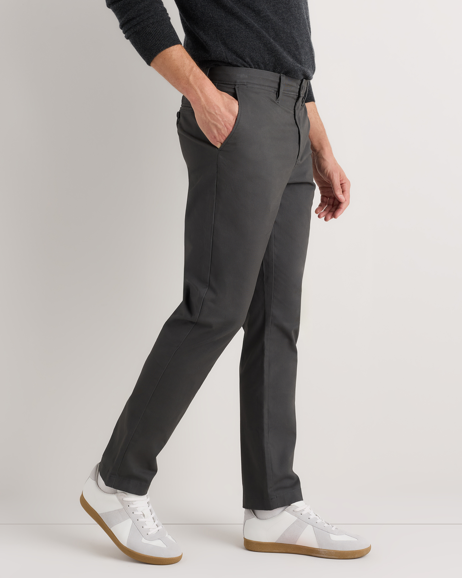 Men's Organic Cotton Stretch Chino Pants - Straight
