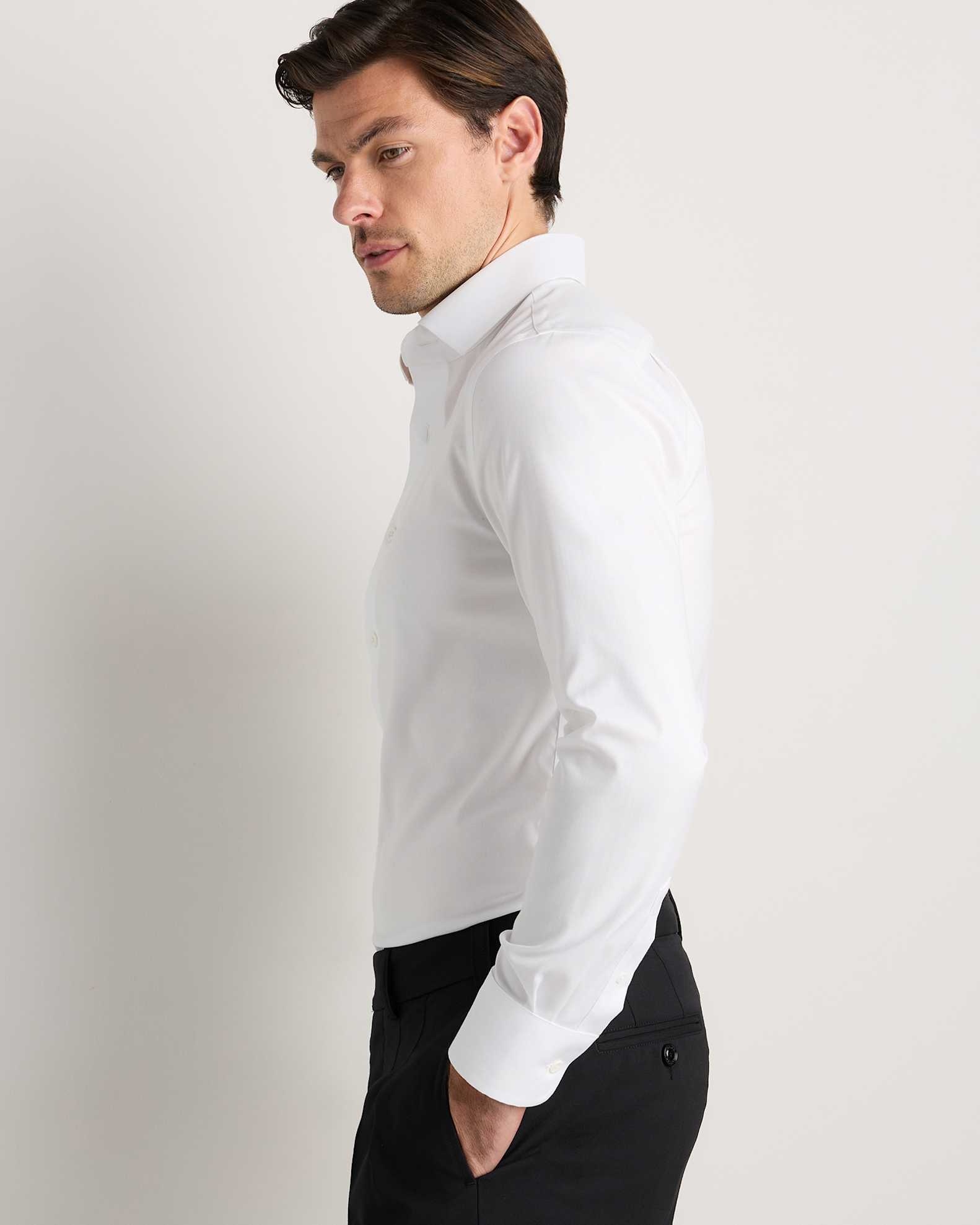 Men's Organic Cotton Oxford Non-Iron Dress Shirt - Slim Fit Men's Organic Cotton Oxford Non-Iron Dress Shirt - Slim Fit