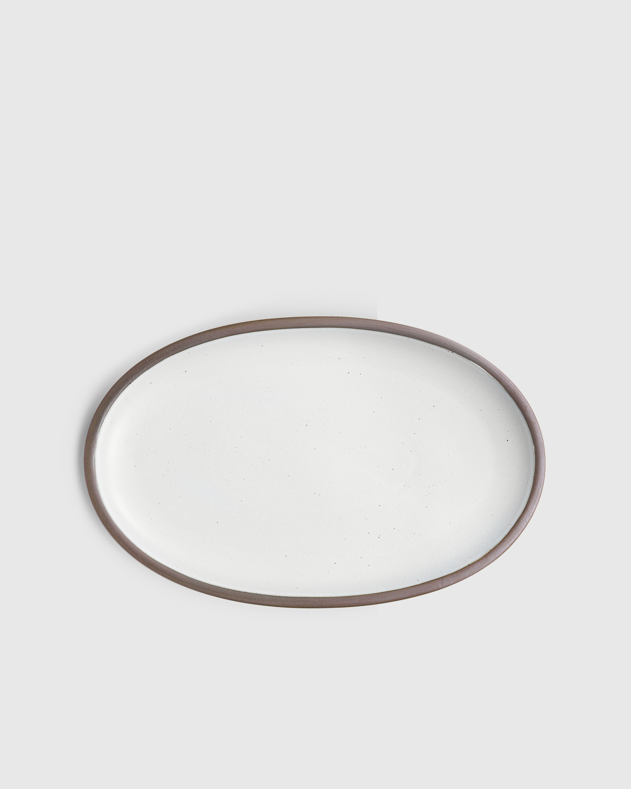 Eggshell Oval Serving Platter by East Fork