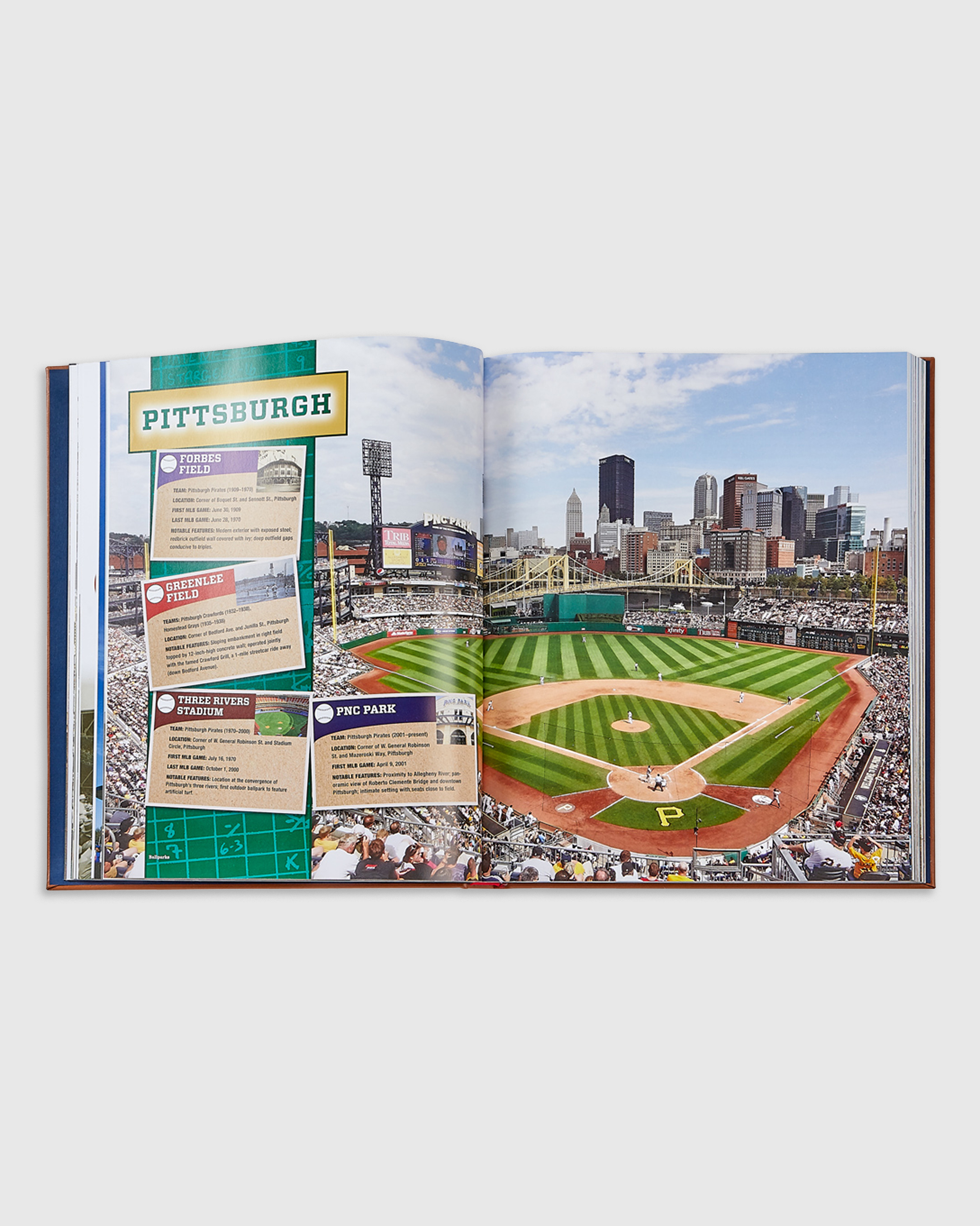 Ballparks Leather Bound Book - thumbnail 4