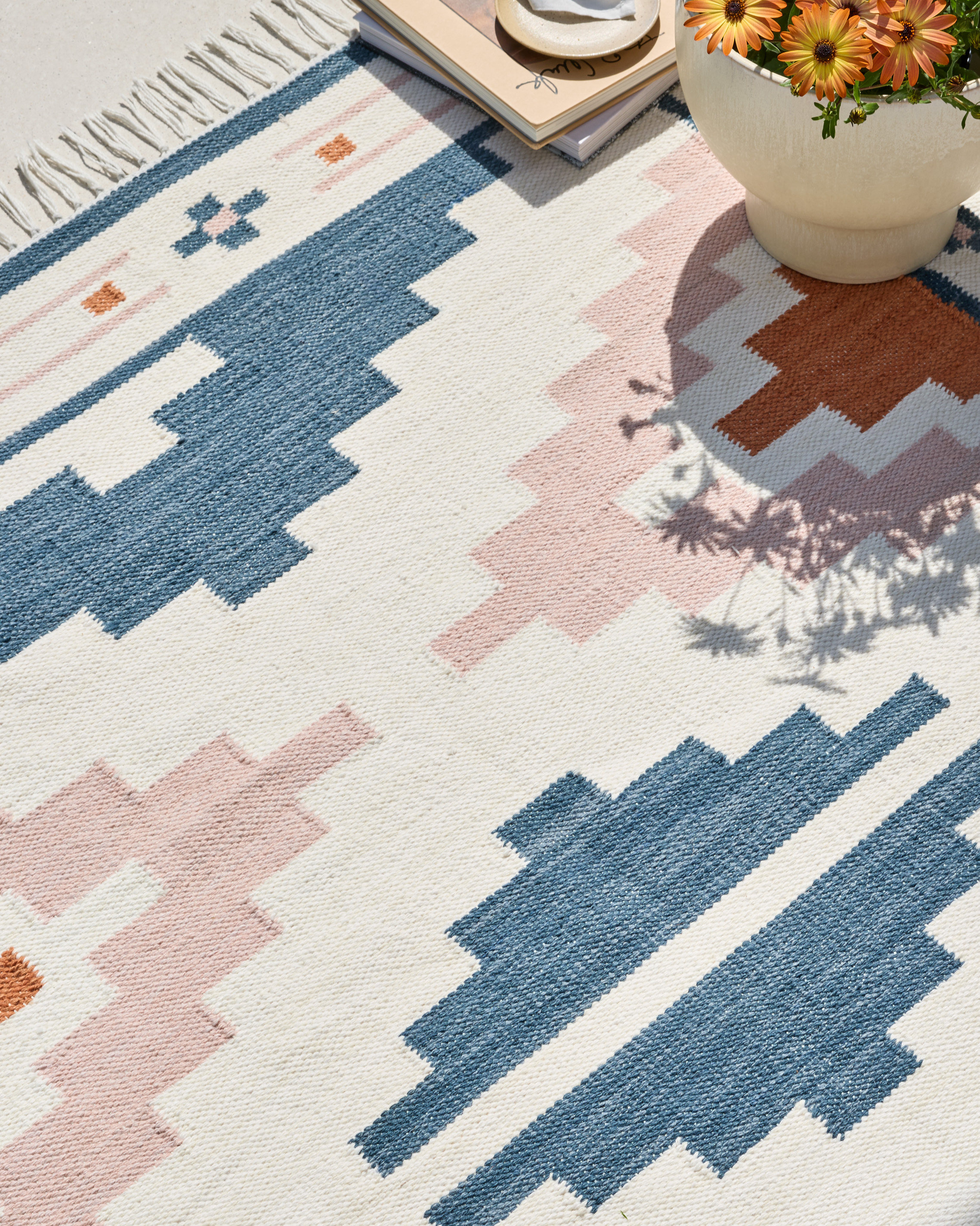 Jasper Indoor/Outdoor Flatweave Rug - Thumbnail 5