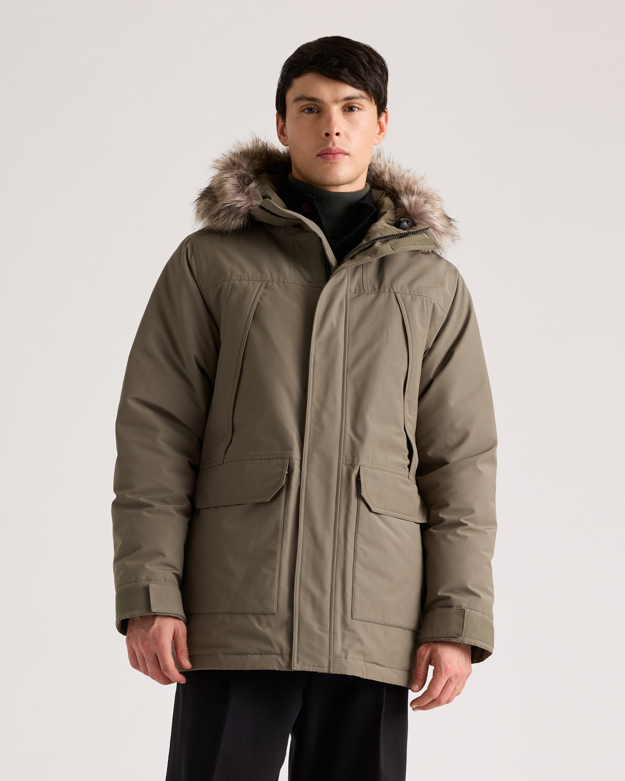 Faded Cargo Responsible Down Hooded Parka