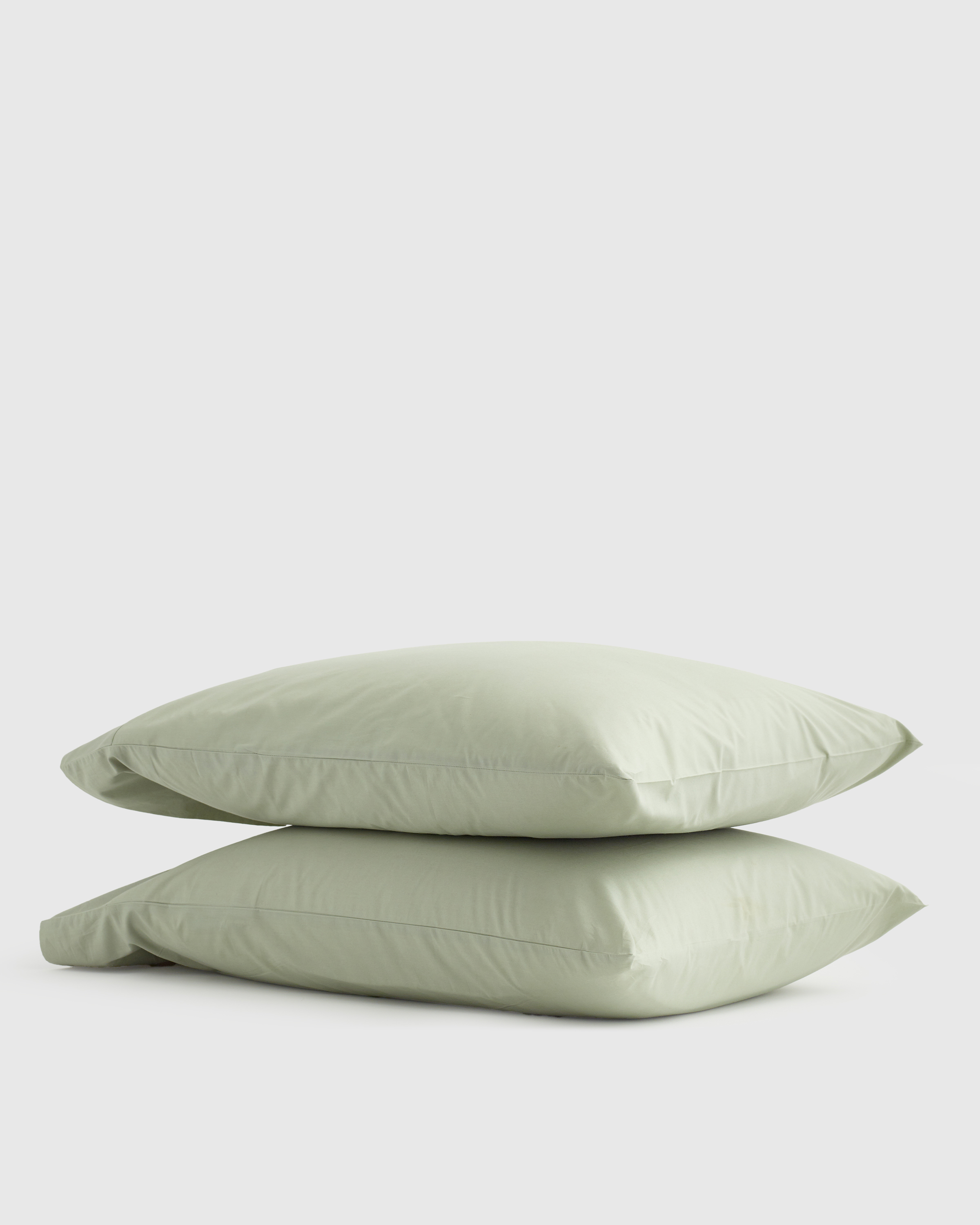 Sage Classic Organic Percale Pillowcase Set