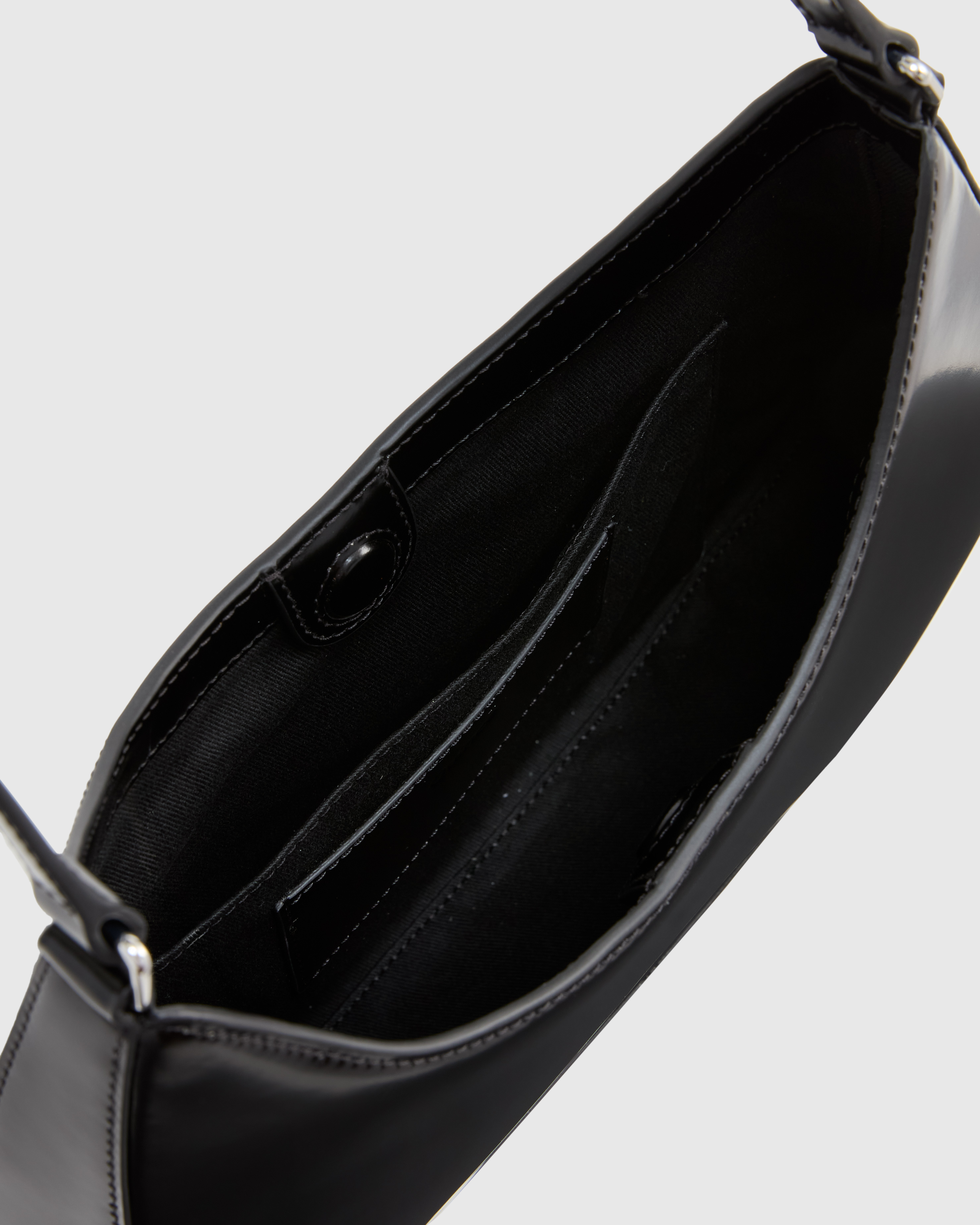 Italian Abrasivato Leather Shoulder Bag