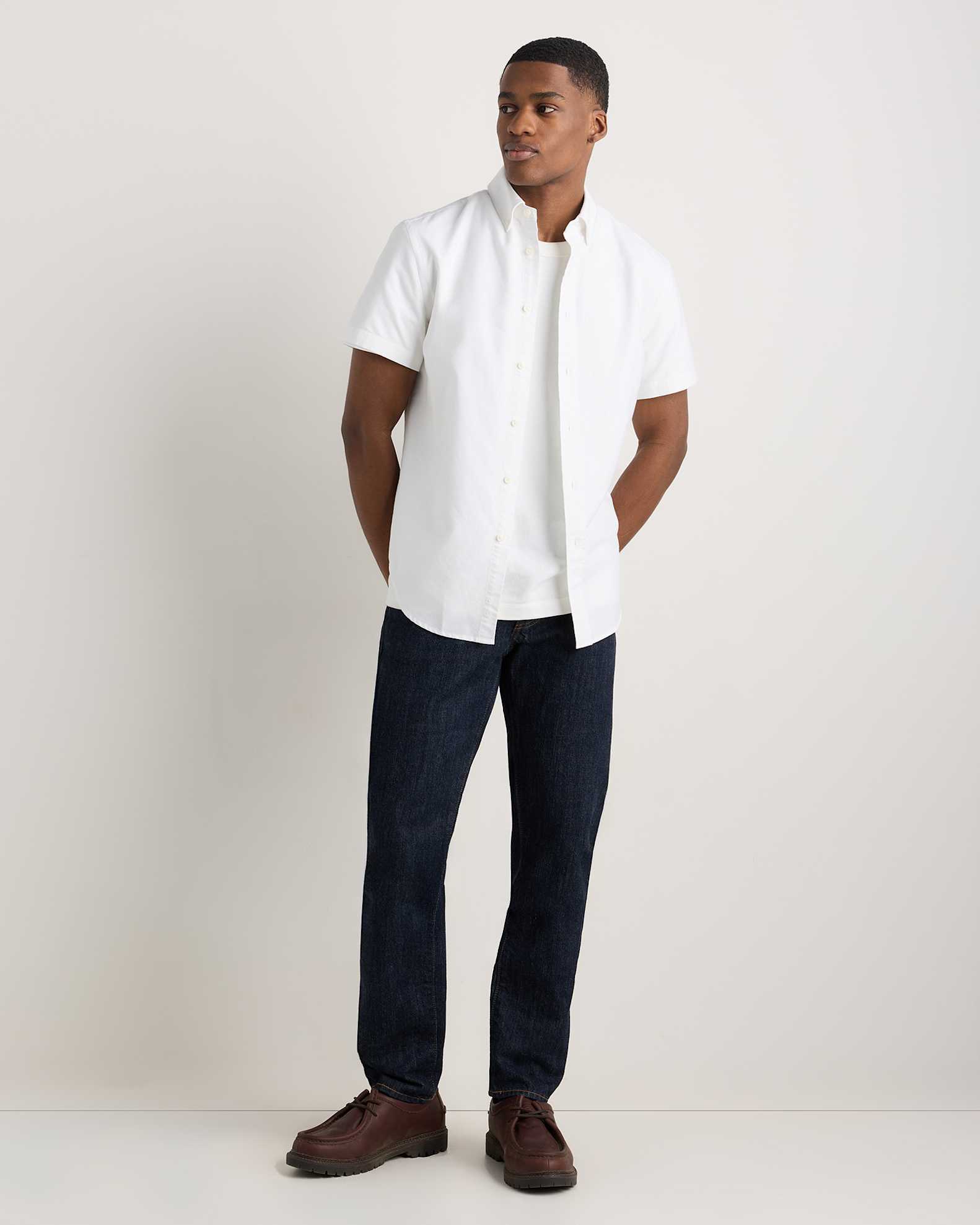 100 cotton white dress shirts Men's Non-Iron Dress Shirt - Standard Fit Textured Solid - In White, Cotton