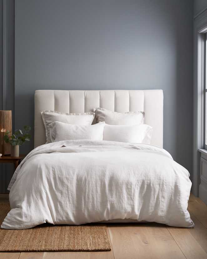 EuropeanLinenEurosham White 038