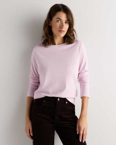 100% Organic Cotton Long Sleeve Swing Tee