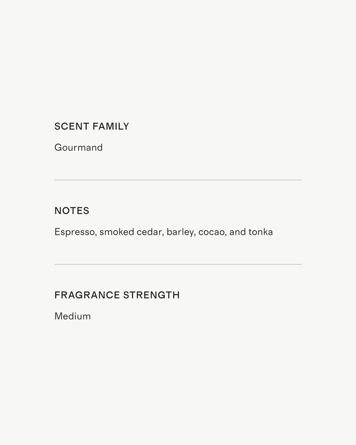 Espresso & Smoke Scent