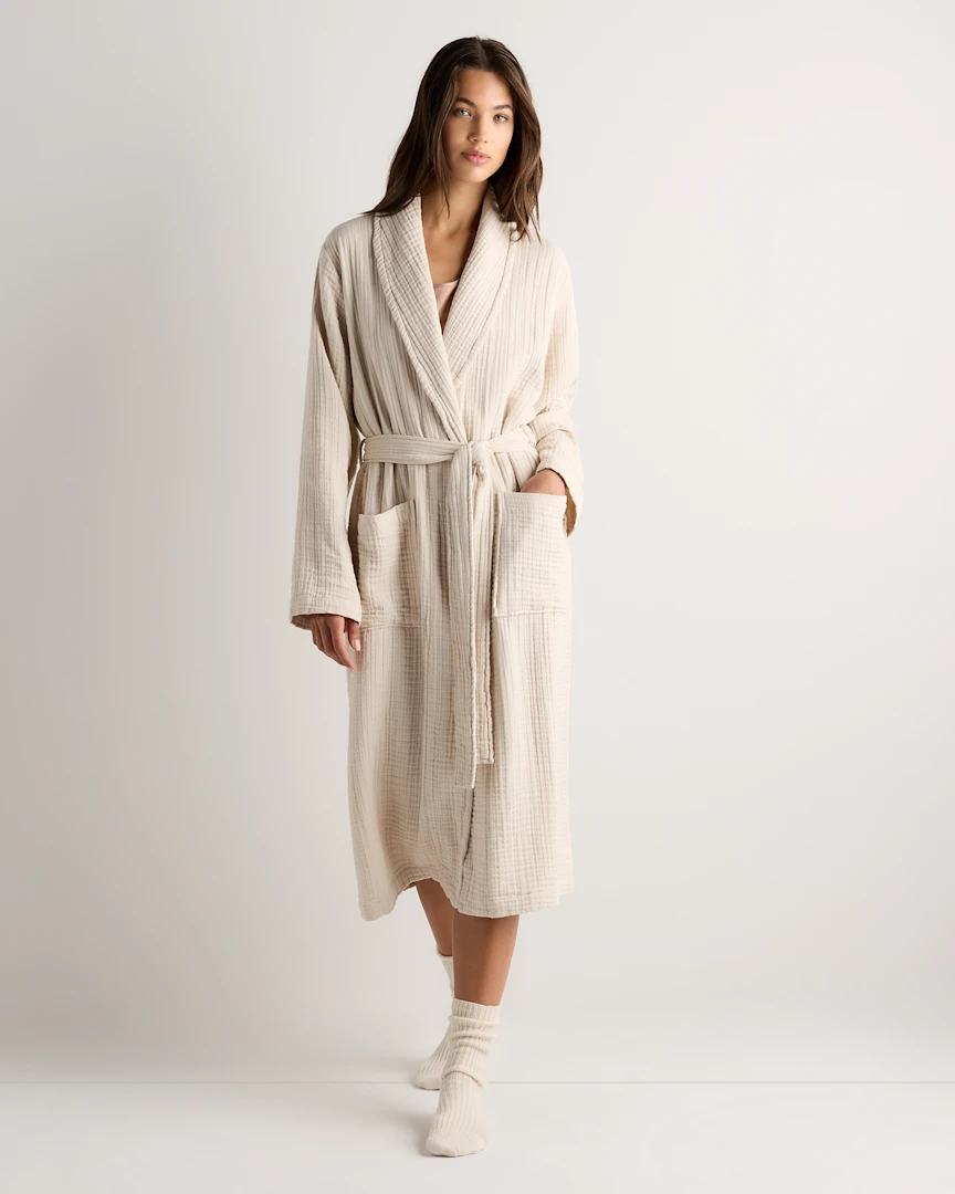Soft Layered Turkish Cotton Robe