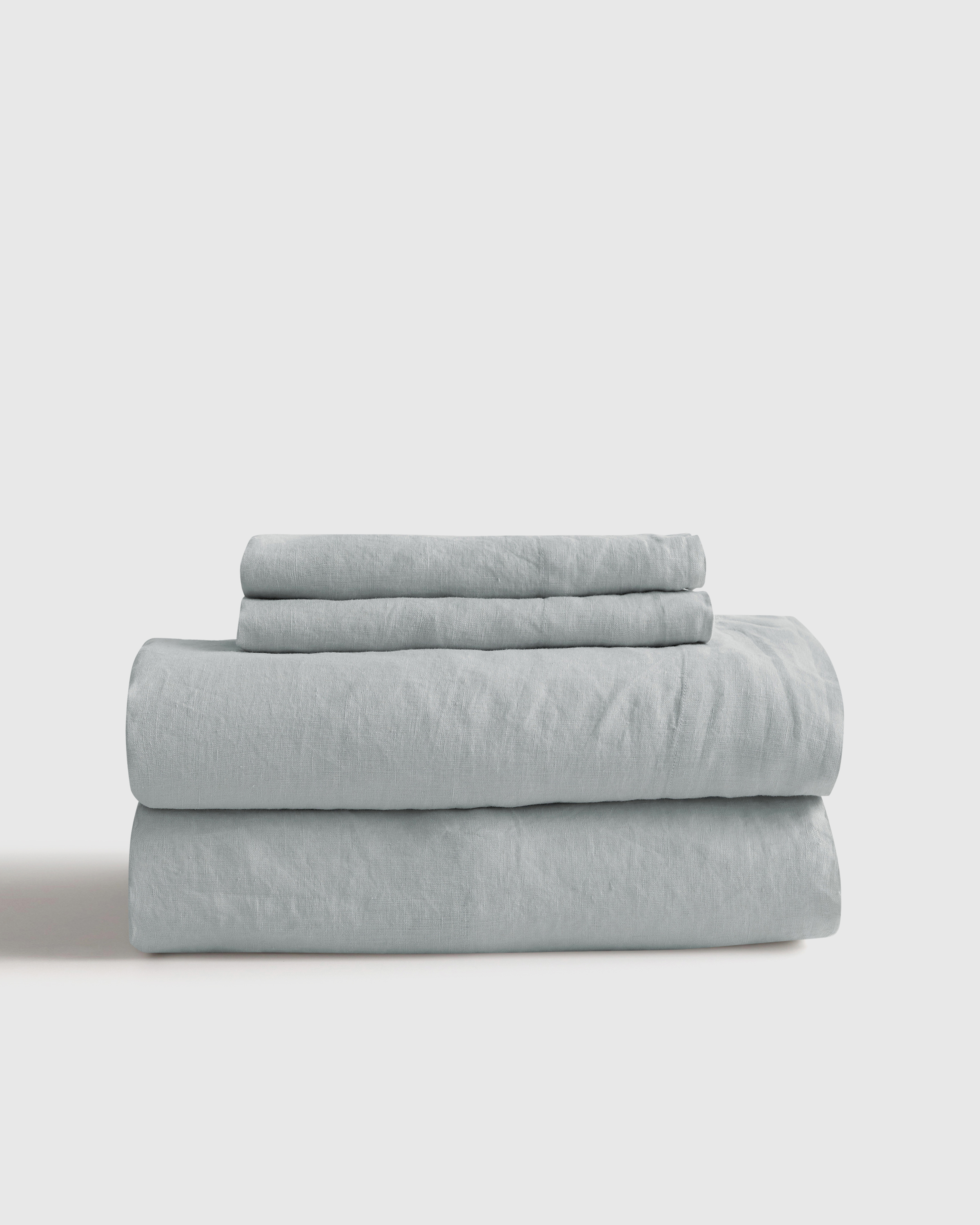 Mist European Linen Sheet Set