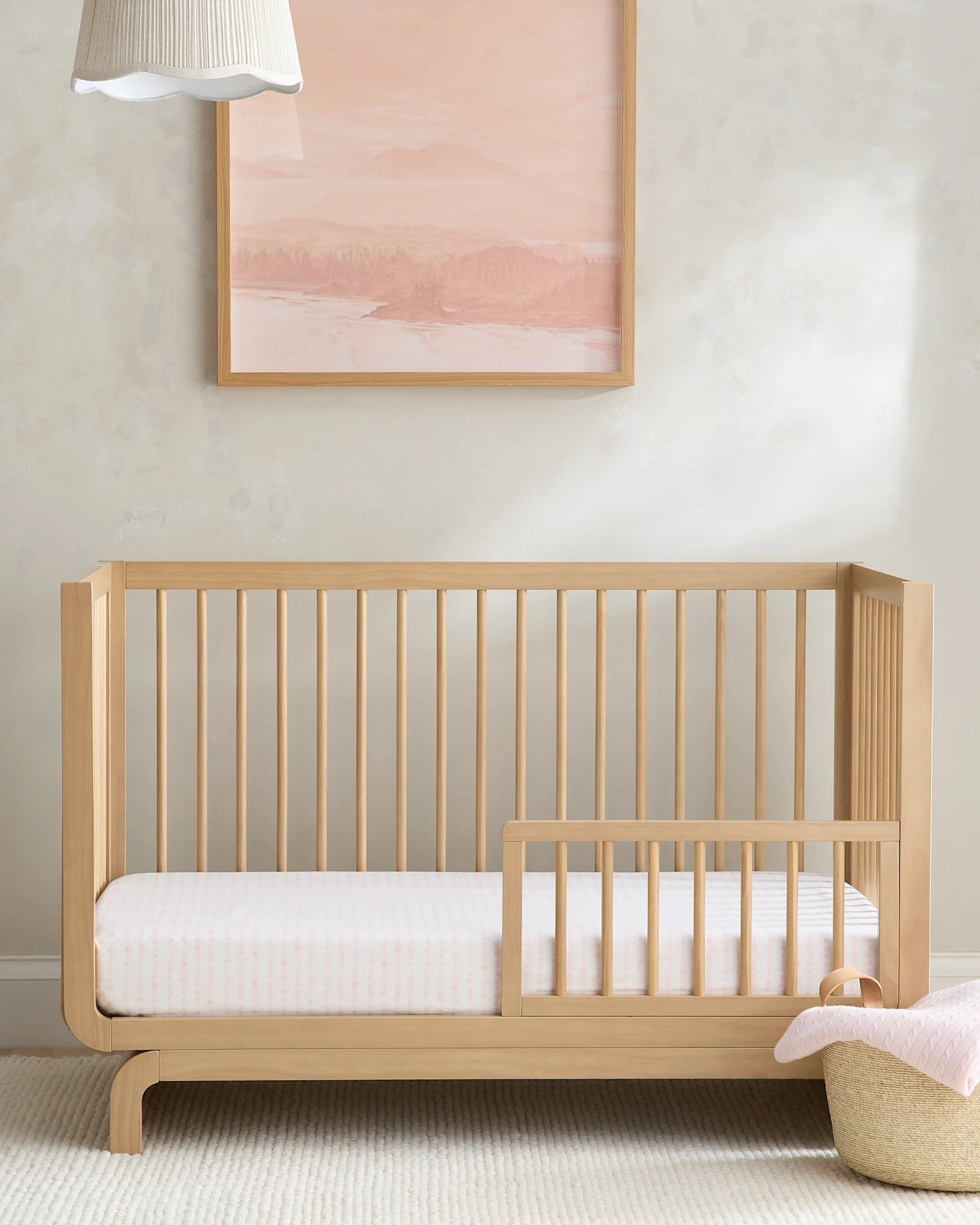 Organic Cotton Pattern Crib Sheet