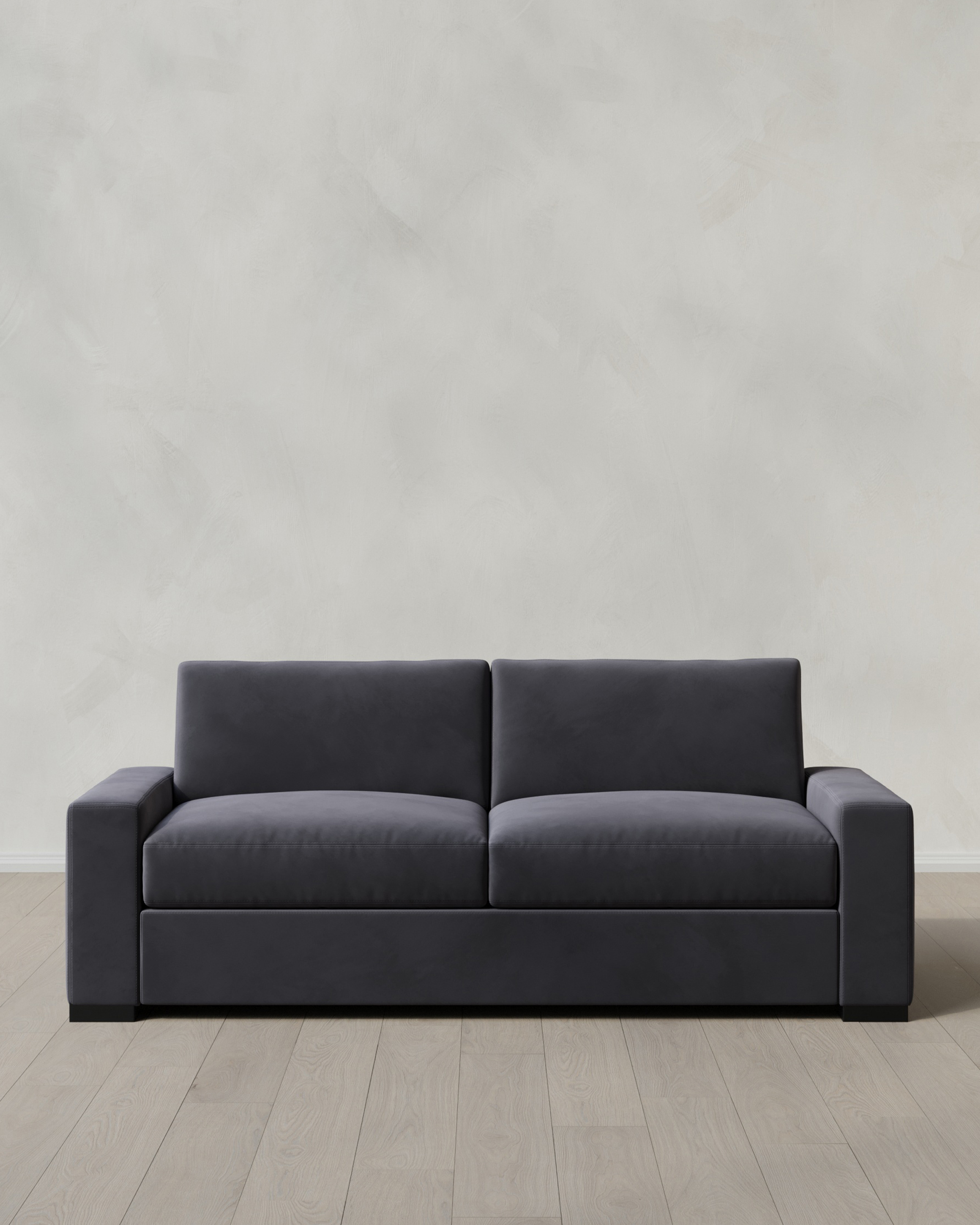 Gunmetal Stillman Sleeper Sofa in Performance Velvet
