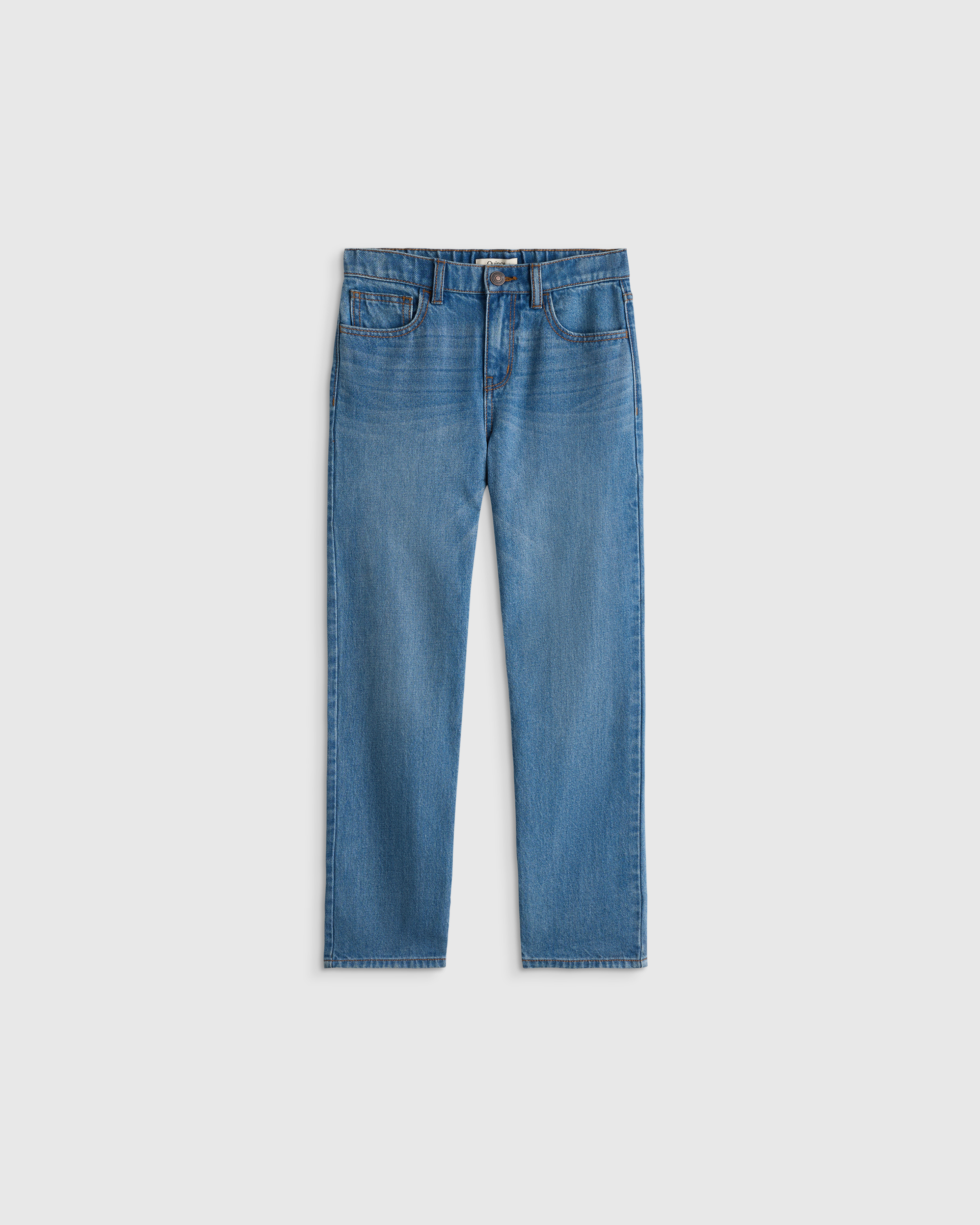 Medium Wash Boys Baggy Jeans