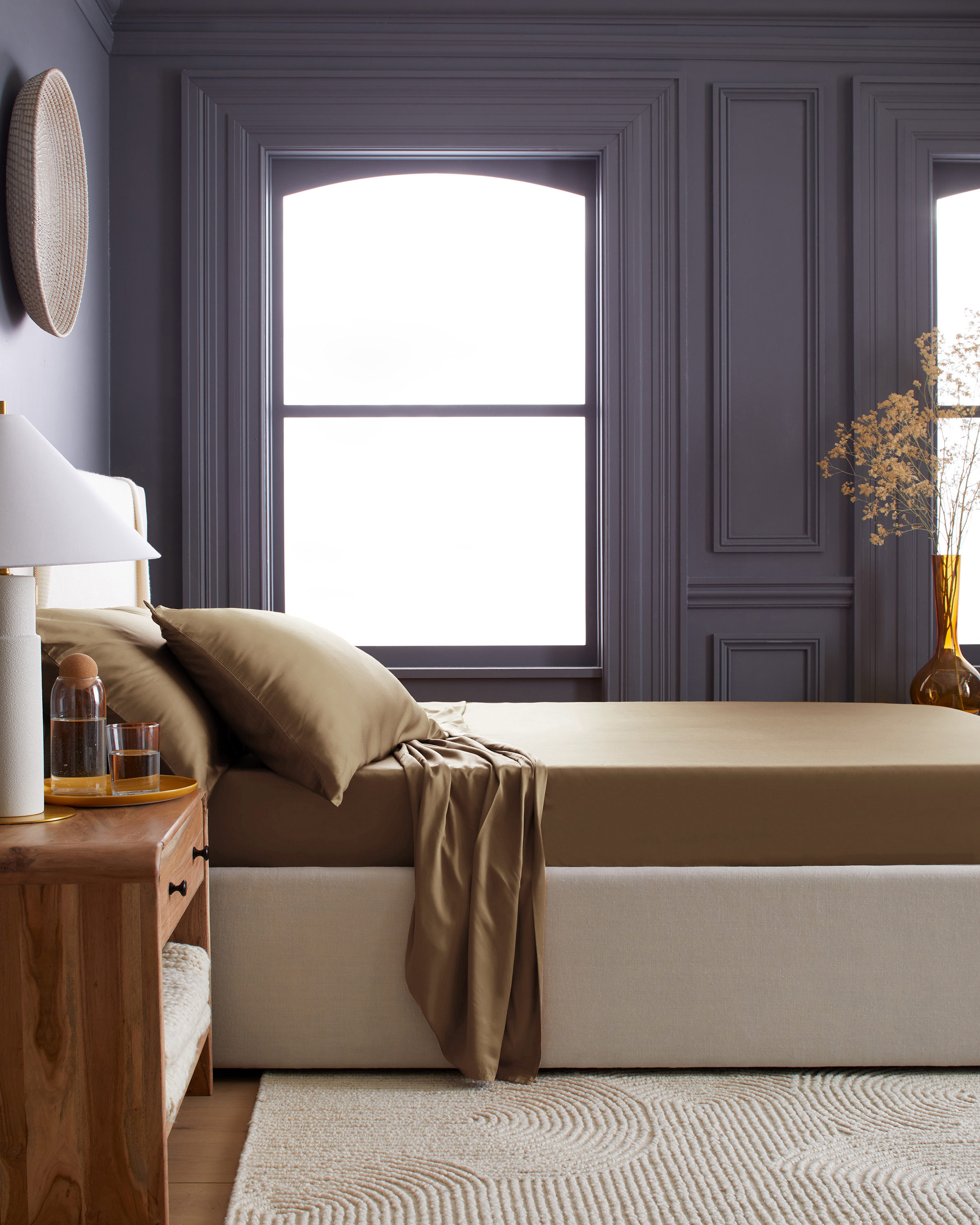 Bamboo Sheet Set - Walnut, King