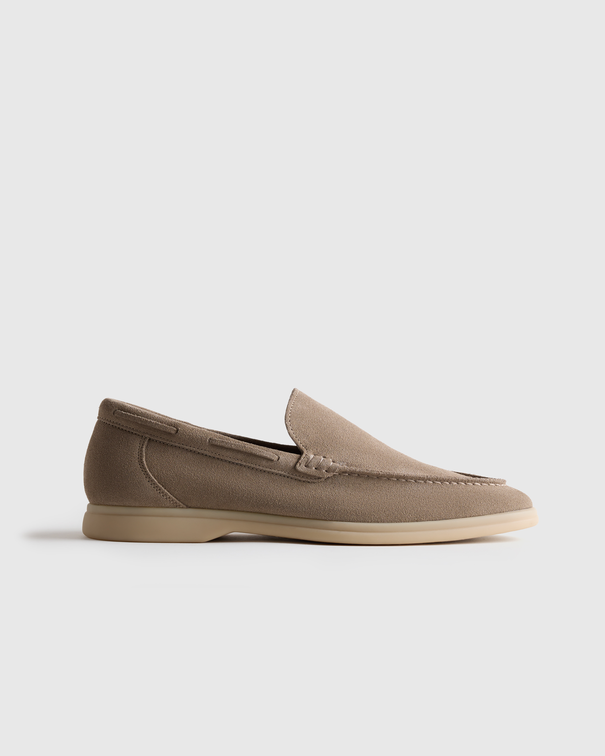 Smoke Soft Suede Mariner Loafer