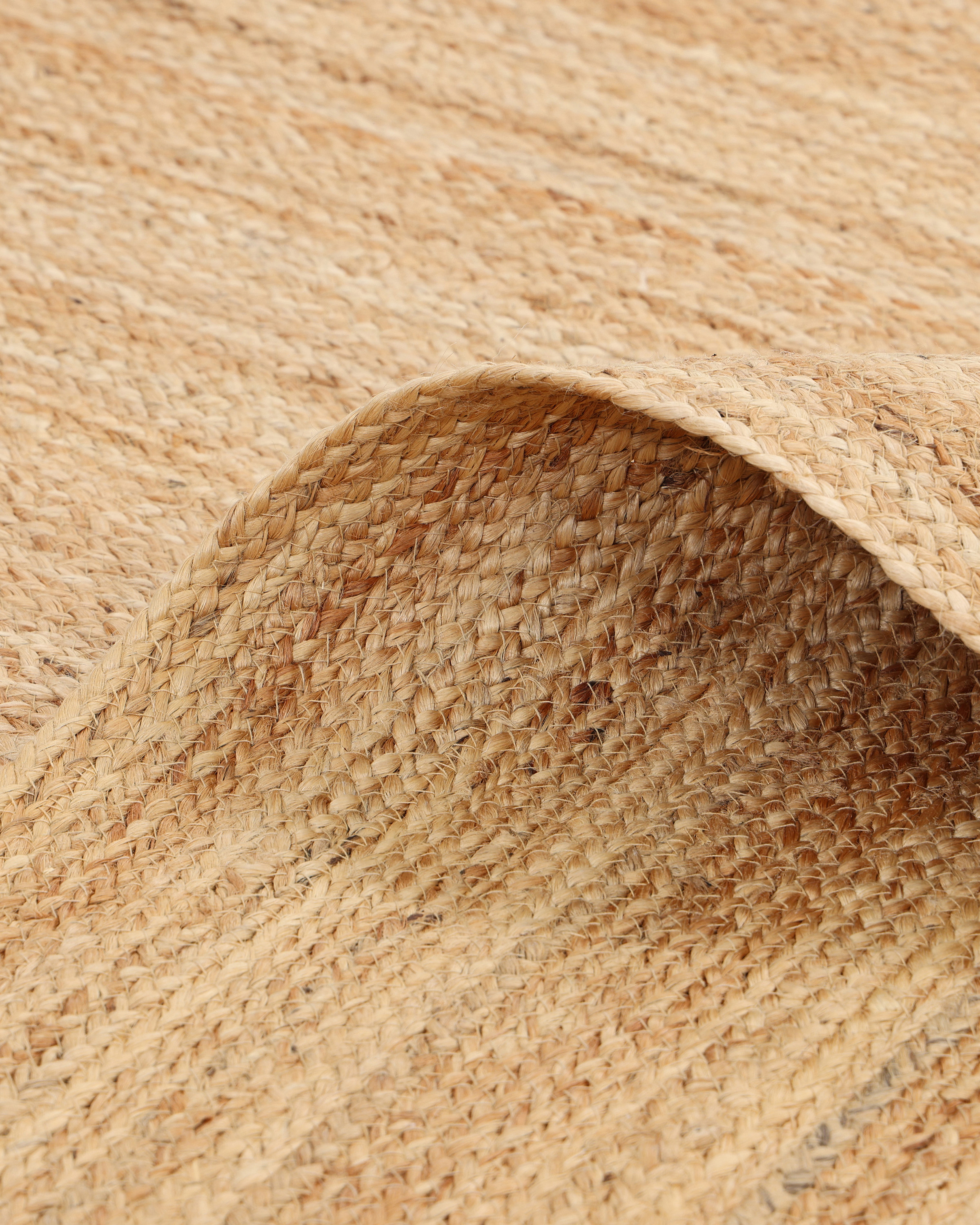 Sol Hand-Braided Jute Rug - Thumbnail 5