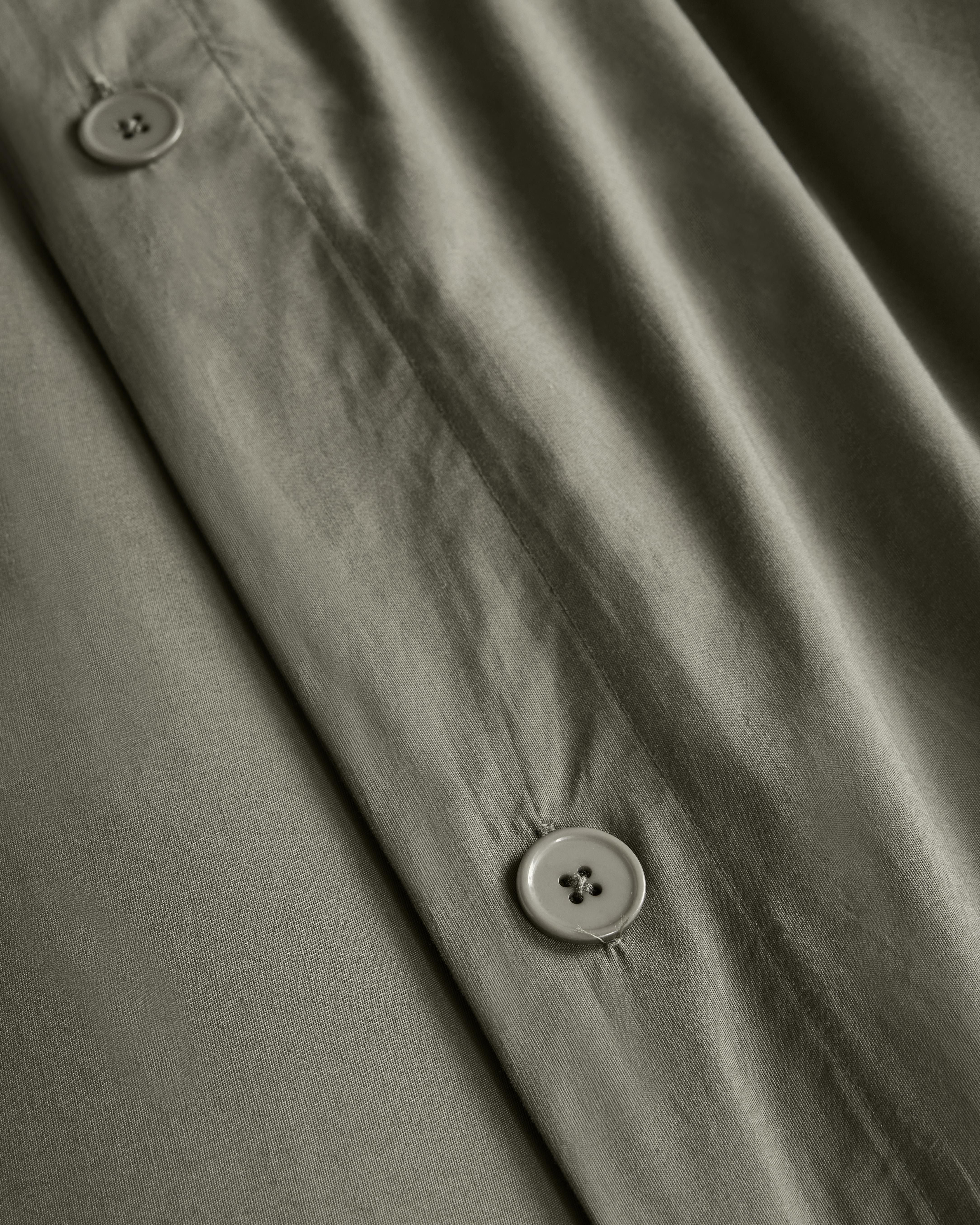Classic Organic Percale Duvet Cover Set - King/Cal King
