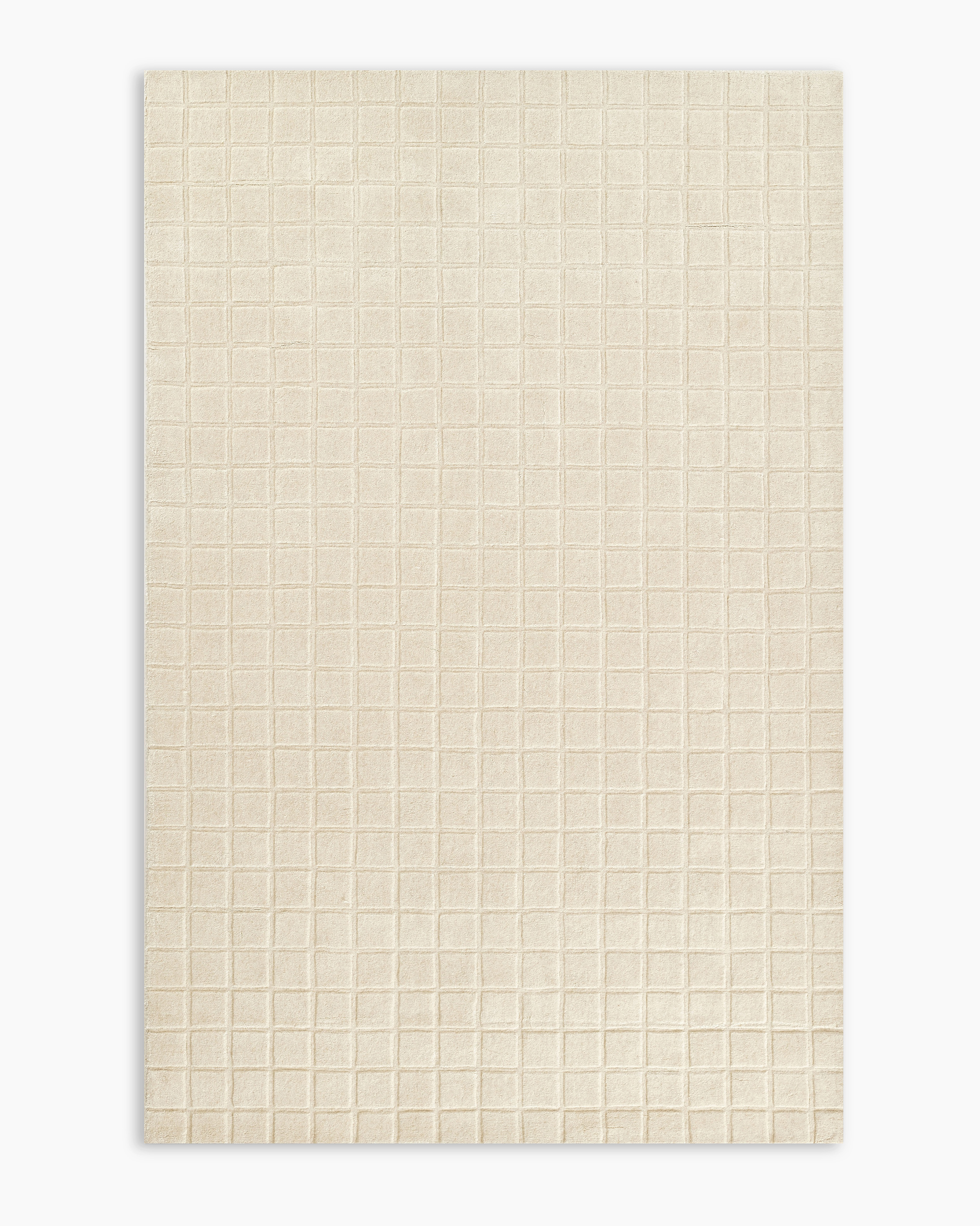 Ivory Lennox Hand-Loomed Wool Rug