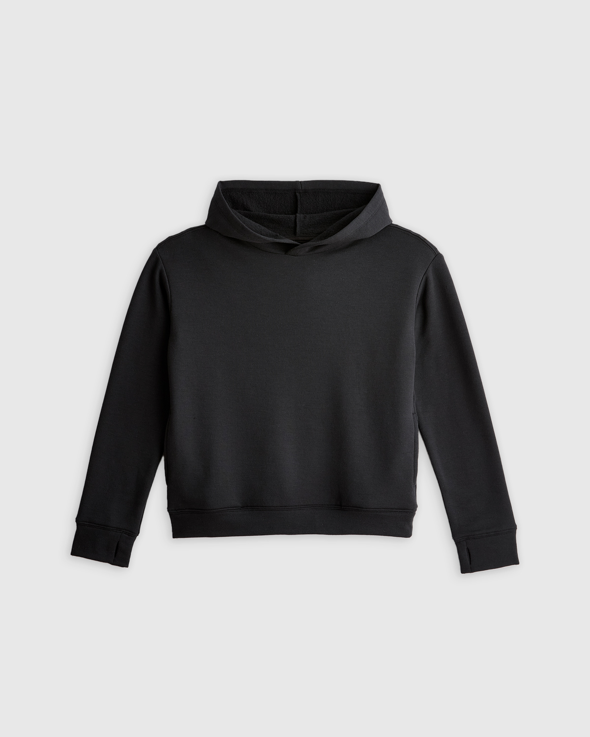 Black Girls SuperSoft Fleece Crop Pullover Hoodie