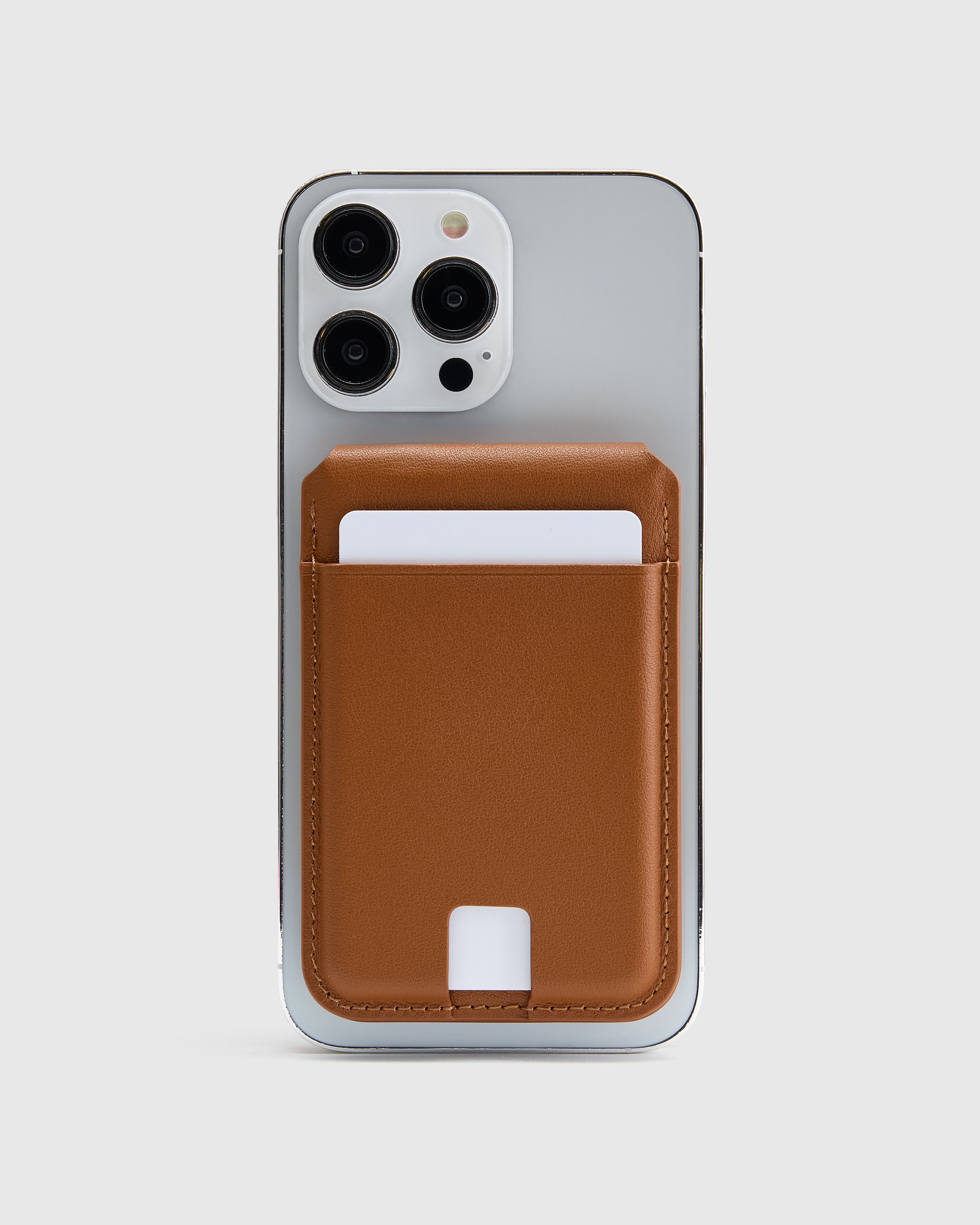 Leather MagSafe Wallet & Phone Stand