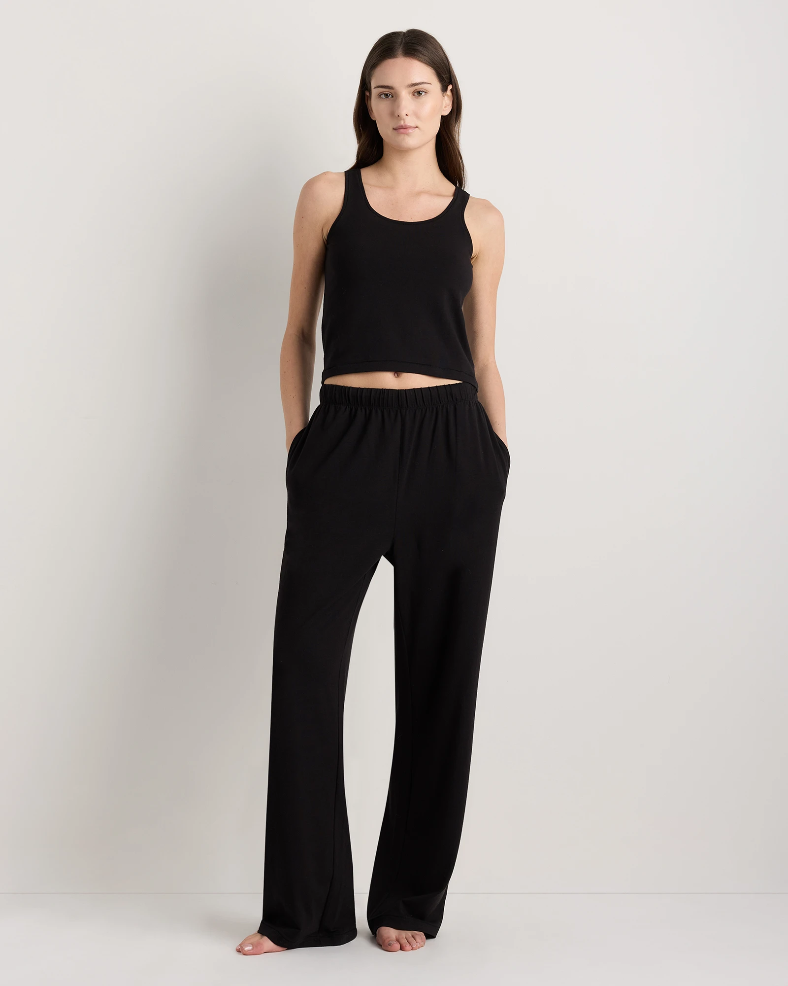 Bamboo Jersey Tank & Pant Pajama Set