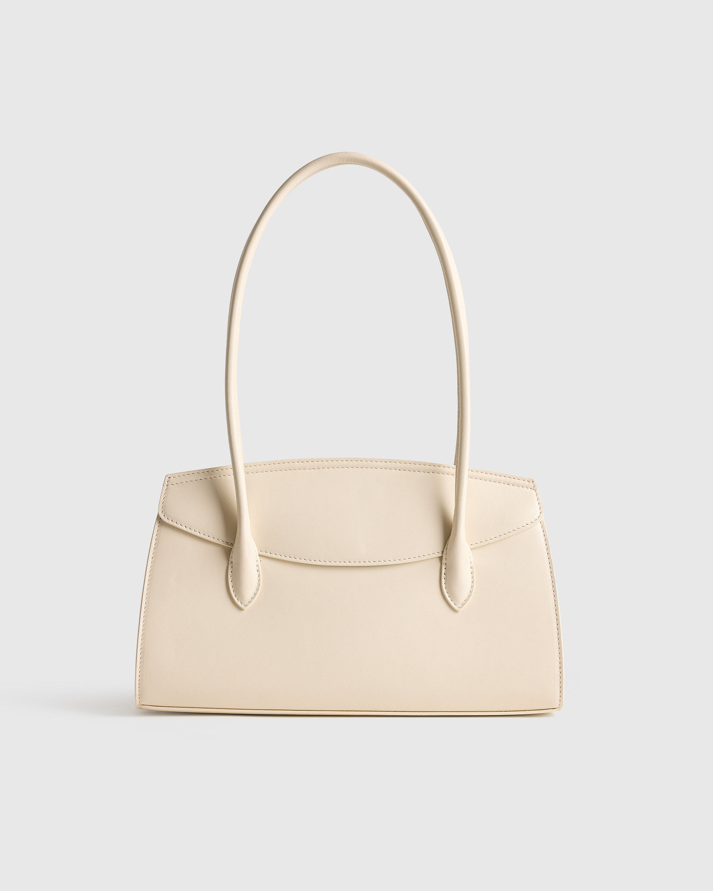 Soft Ivory Amelie Shoulder Bag