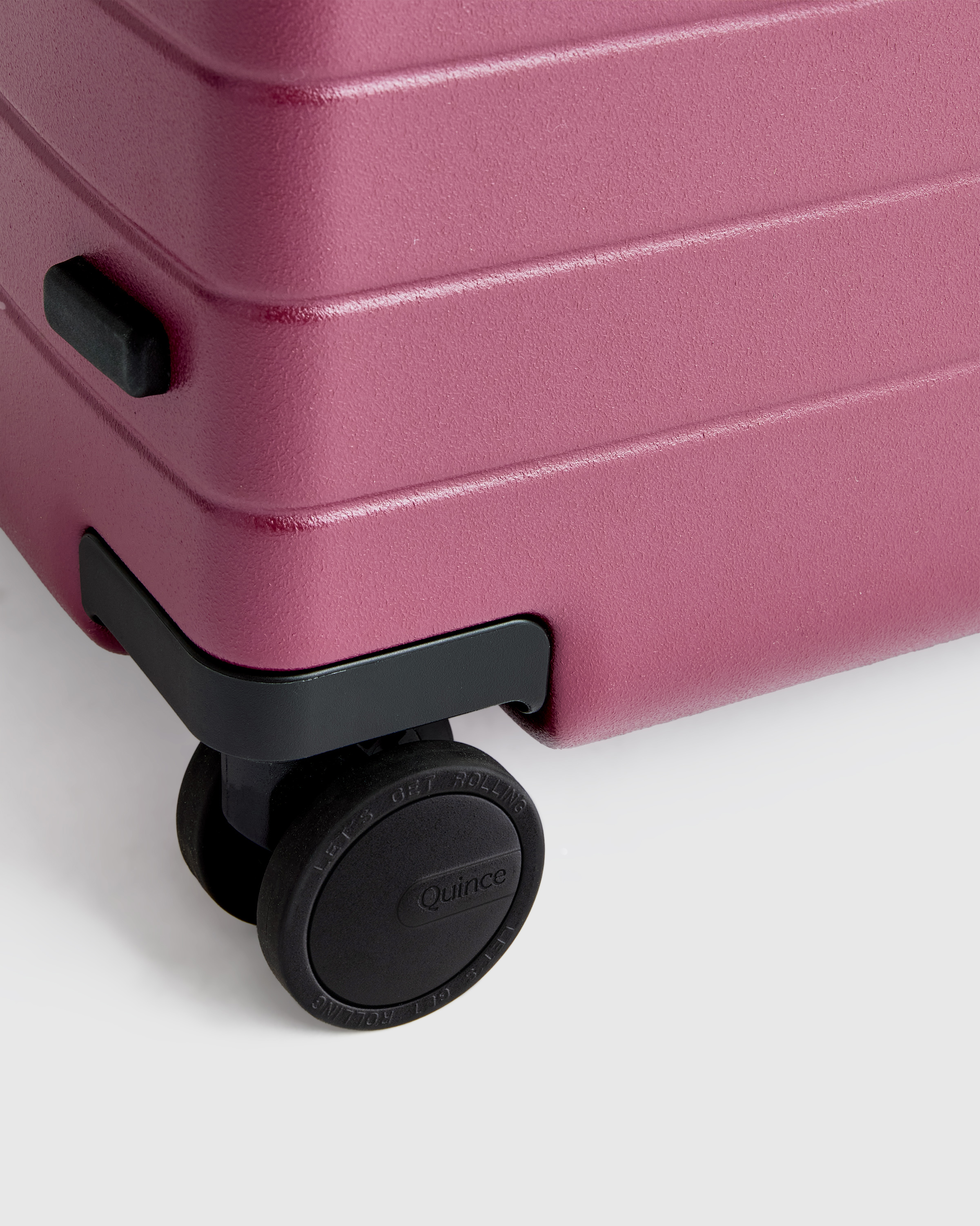 Large Check-In Suitcase in Wine
