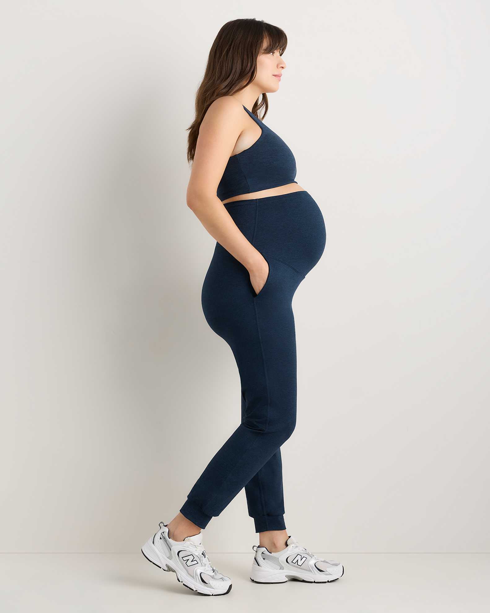 Tencel Jersey Maternity Under Belly Lounge Joggers