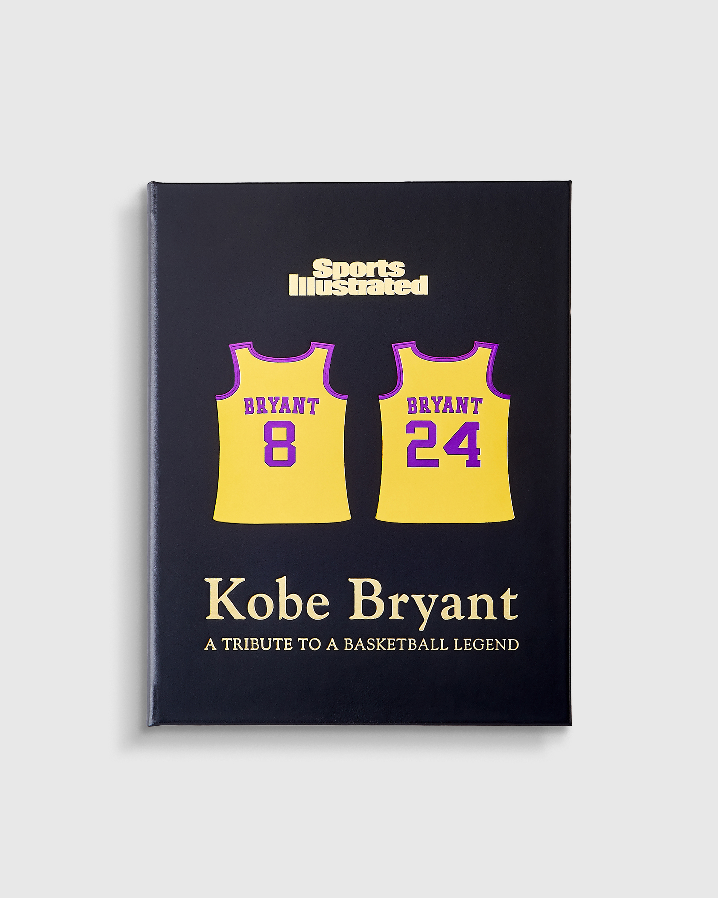 No Color Kobe Bryant: A Tribute to A Basketball Legend Leather Bound Book