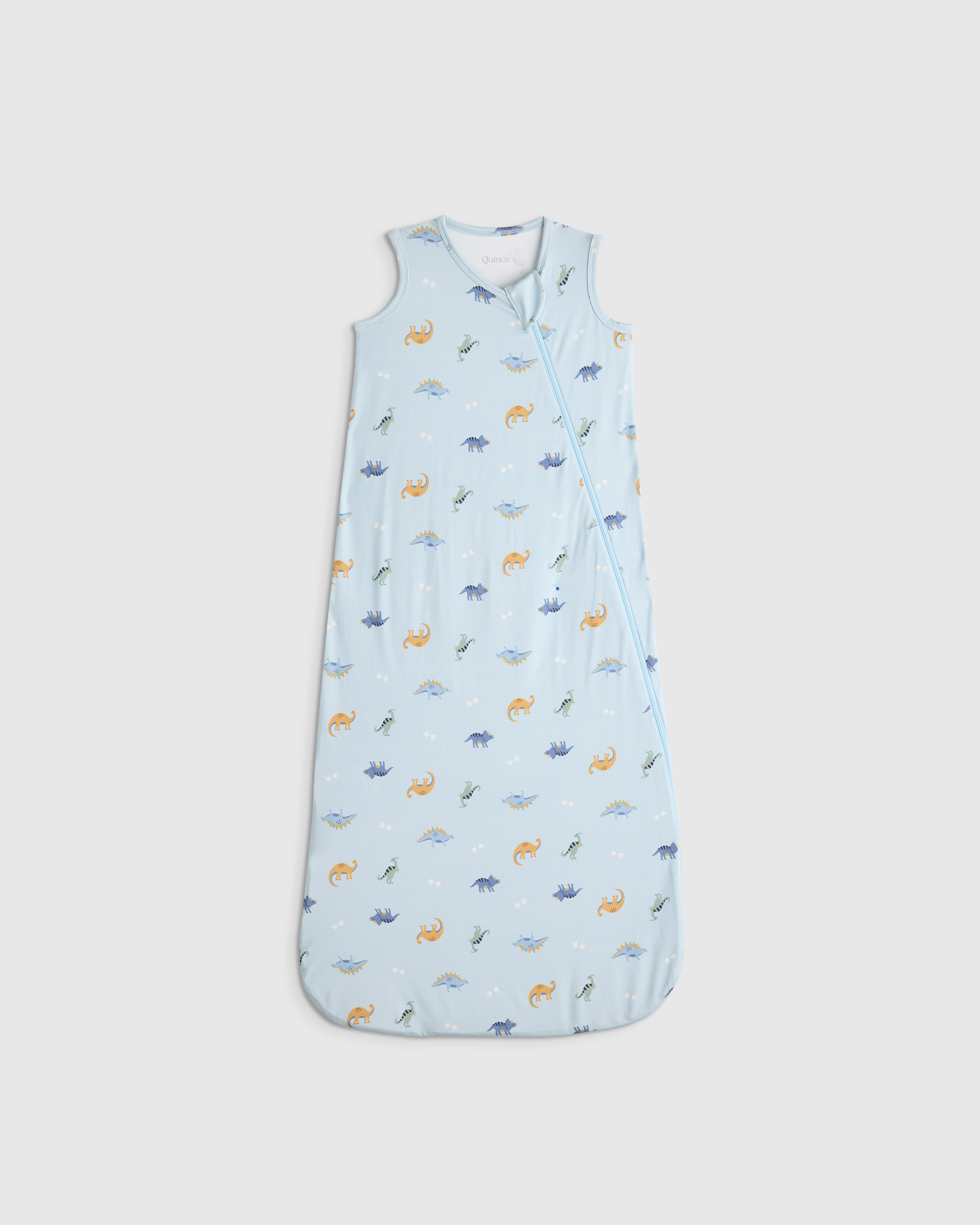 Baby Blue Little Dino Bamboo Sleep Bag 0.5 TOG