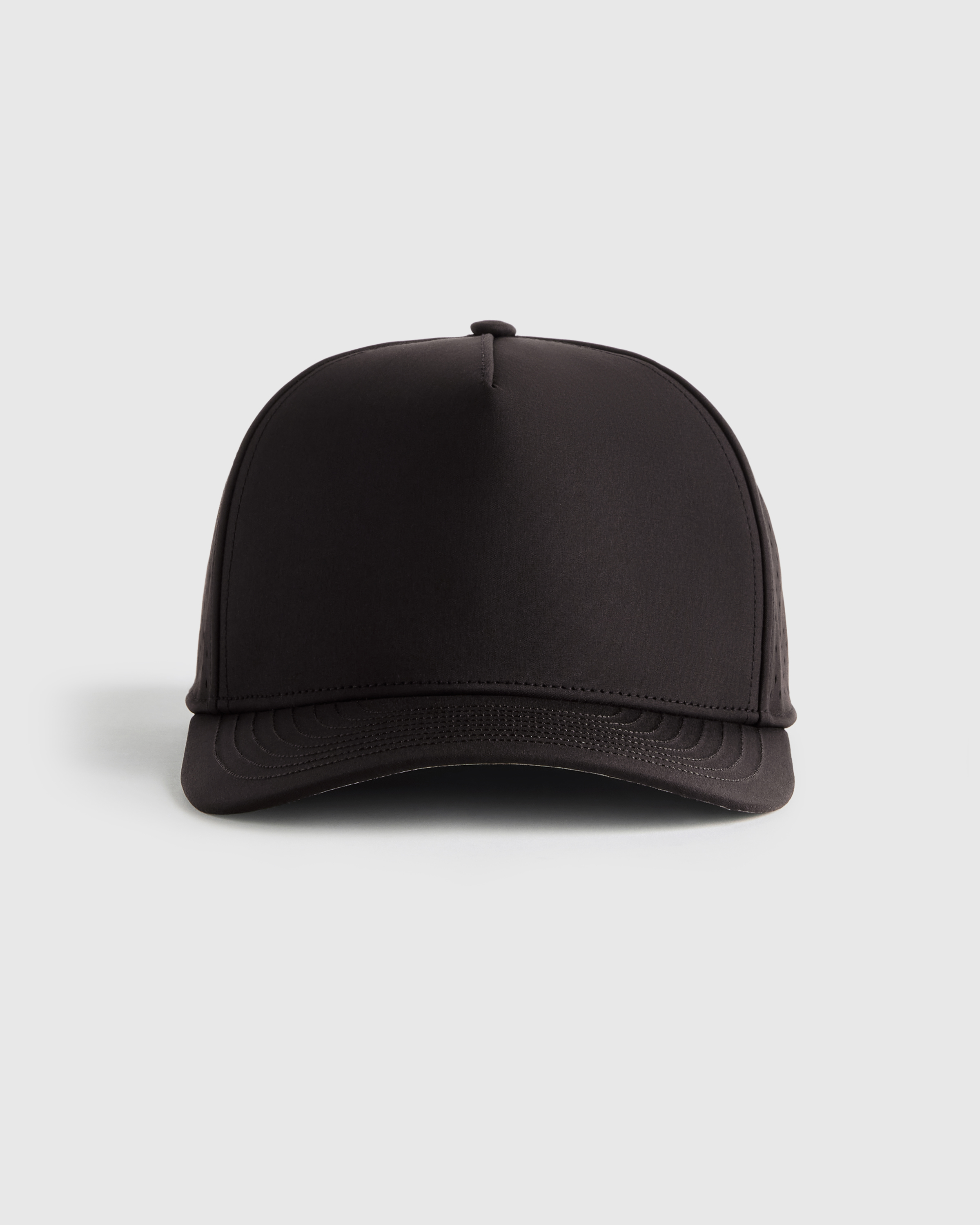 Black Men's Water Repellent Performance Trucker Hat