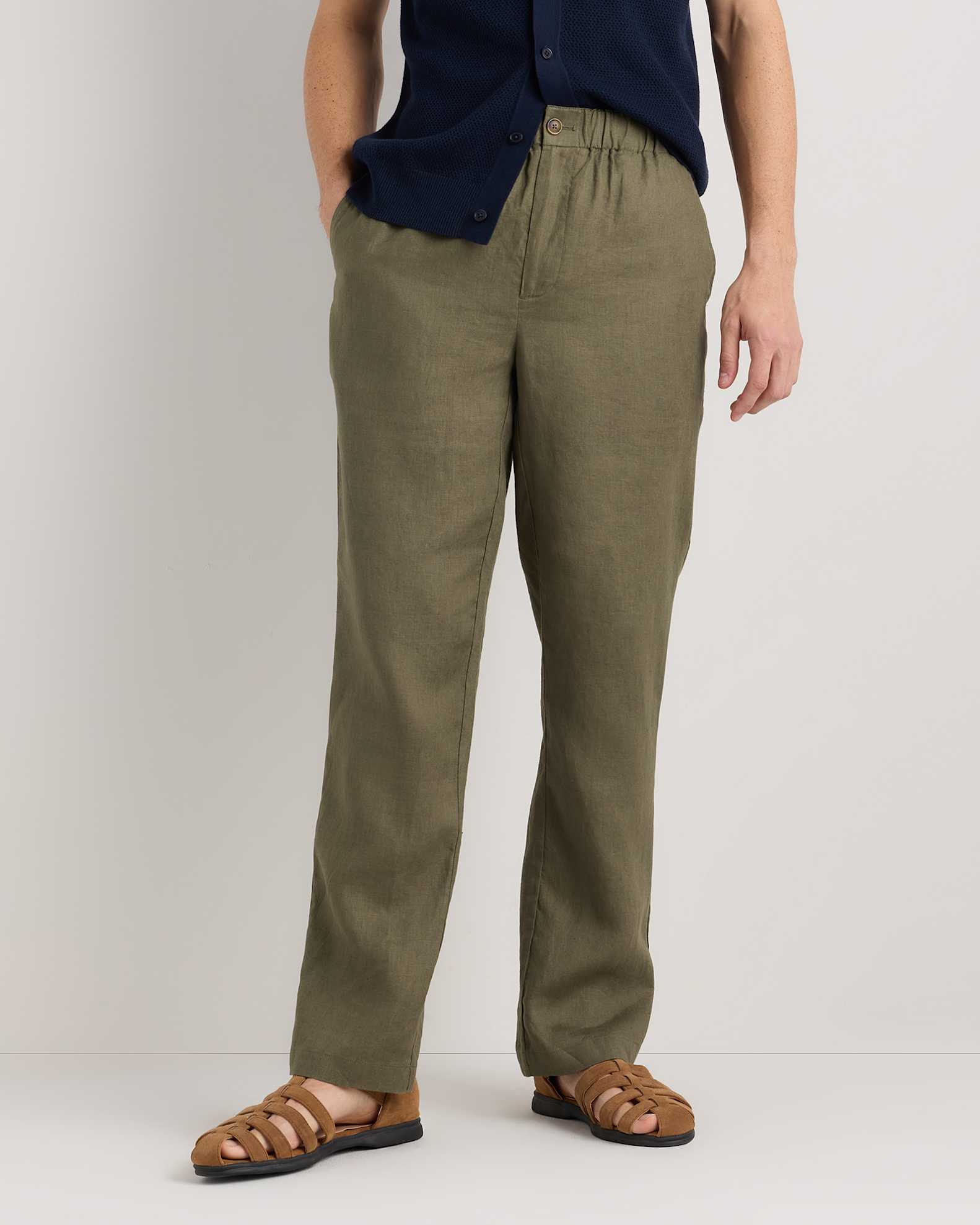 Men's 100% European Linen Pants Men's 100% European Linen Pants