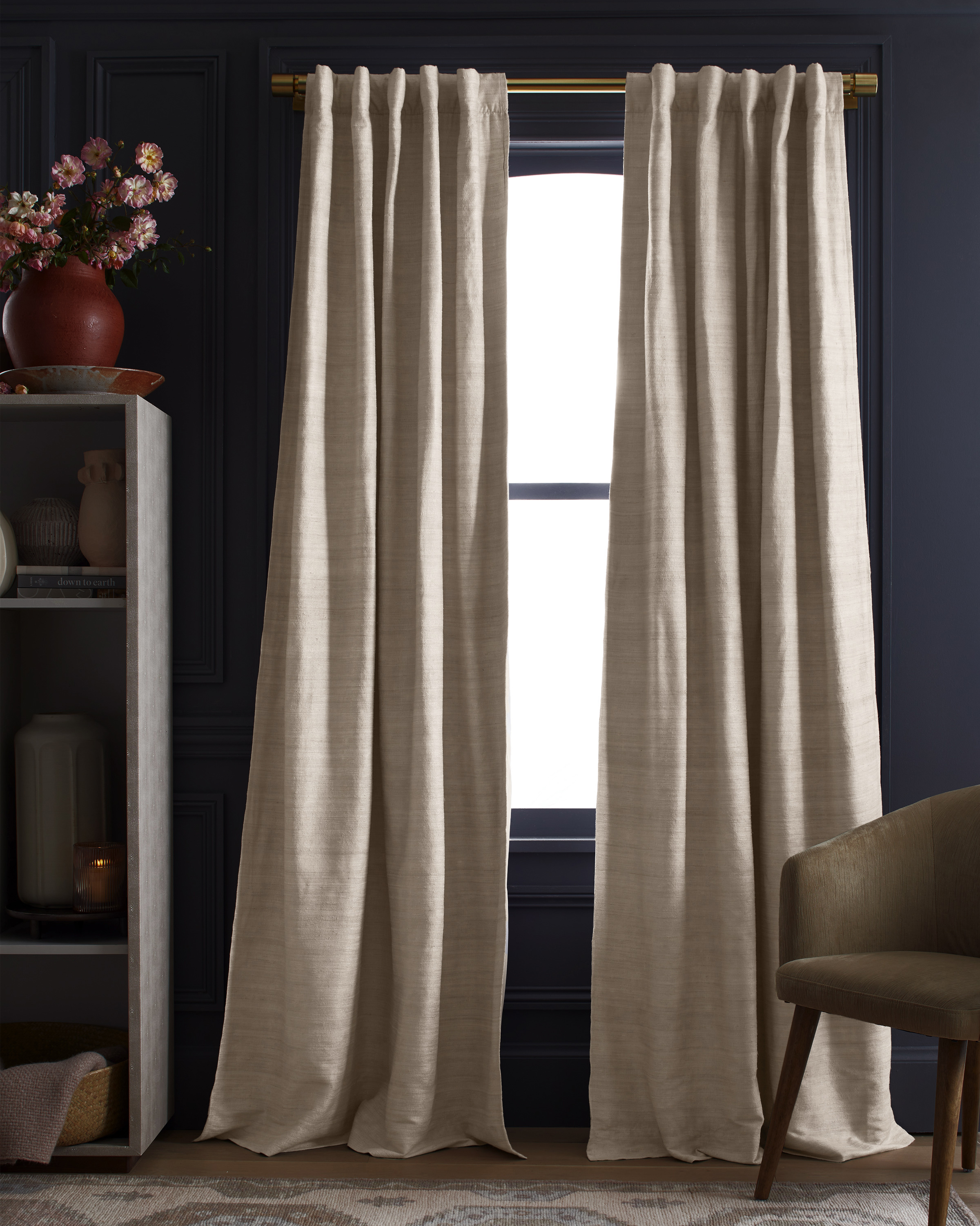 Curtain_RawSilk true Blackout_Sand_743