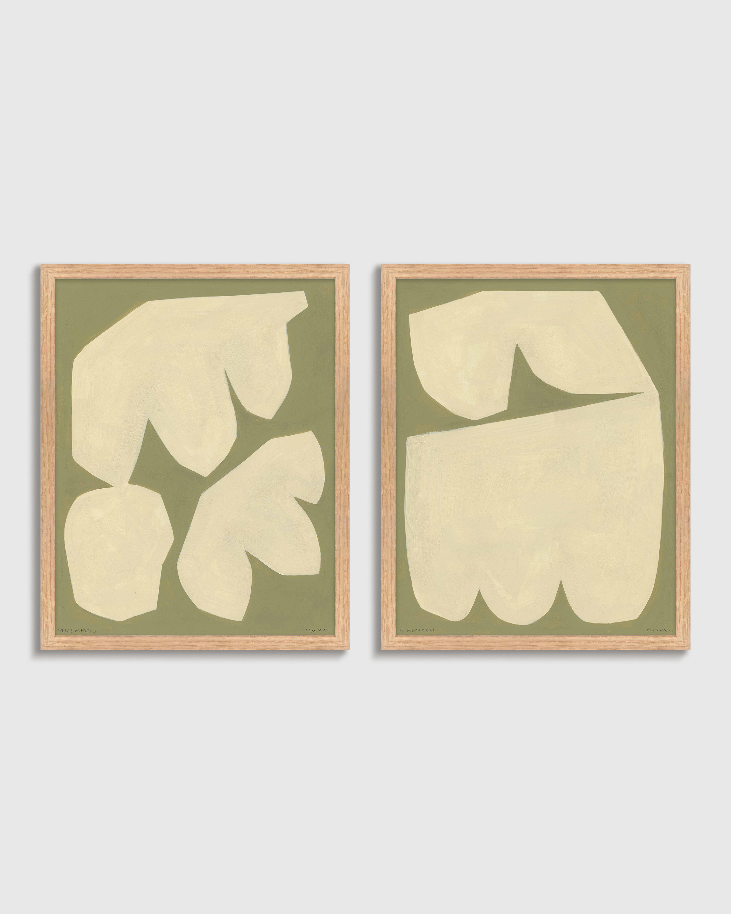 Oak Drift by Michael Kempen (Set of 2)