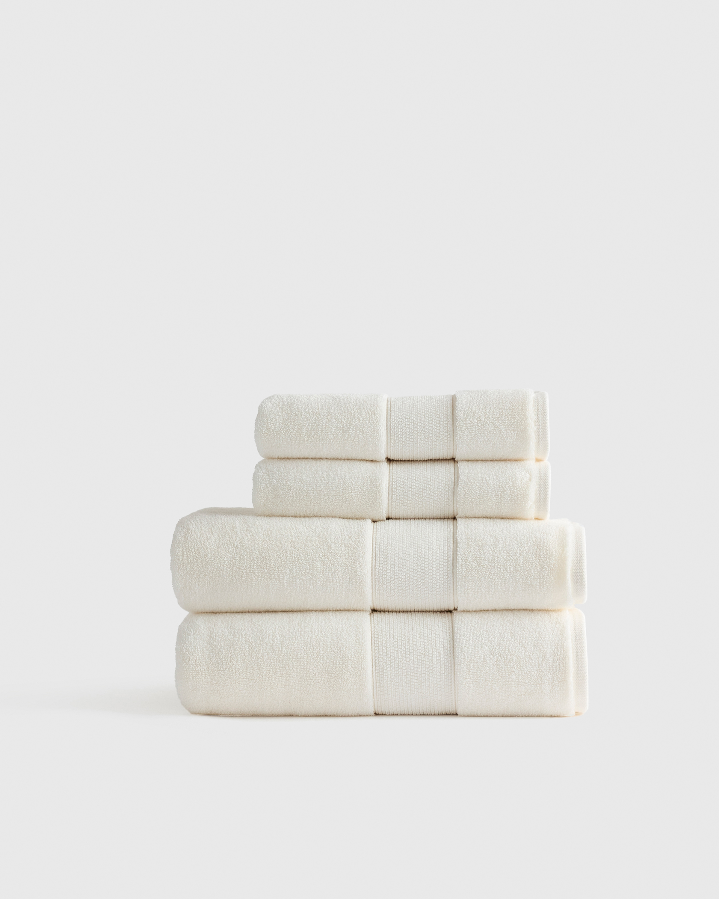 Ivory Classic Organic Turkish Cotton Bath Bundle (4 pieces)