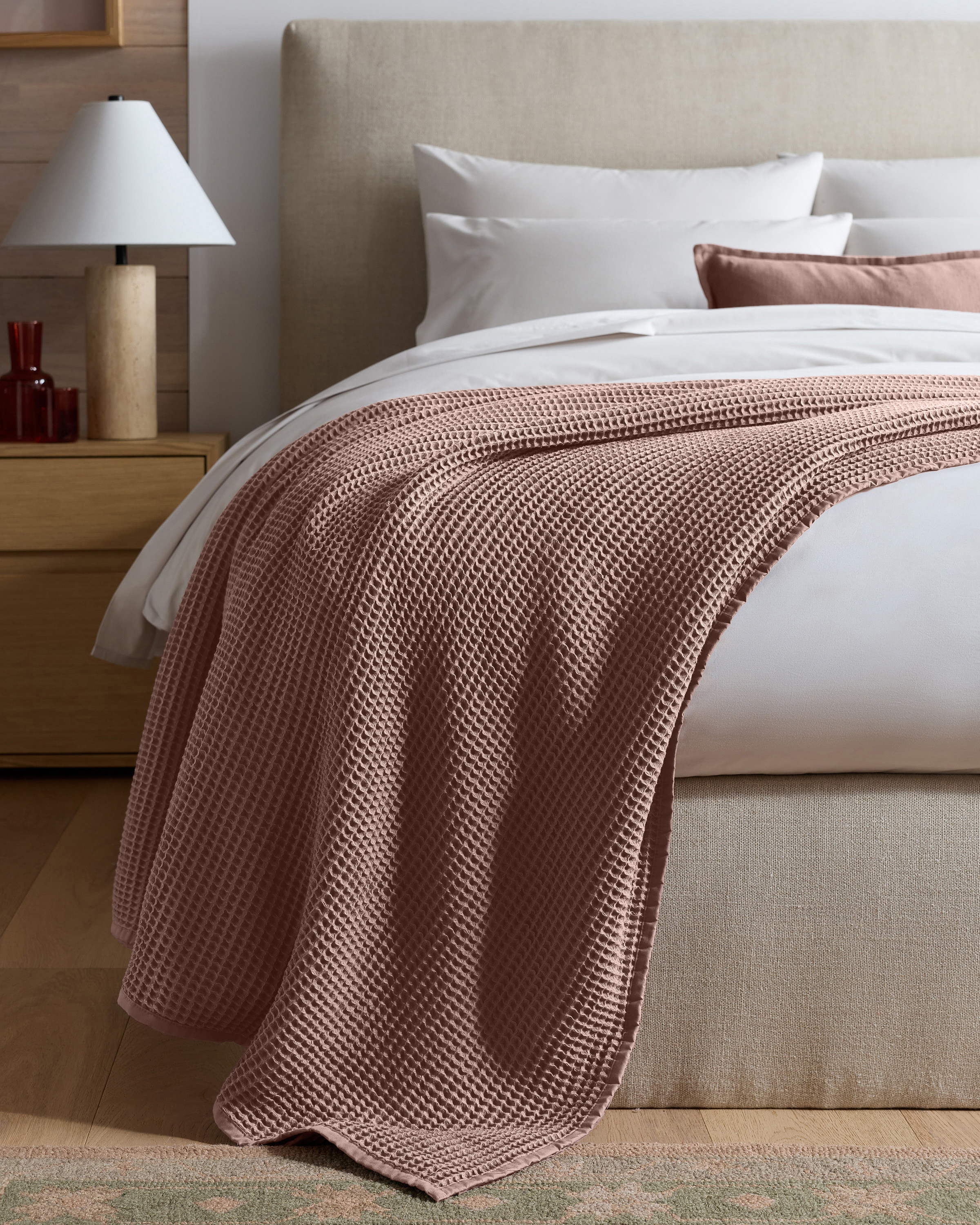 Fig Organic Waffle Bed Blanket