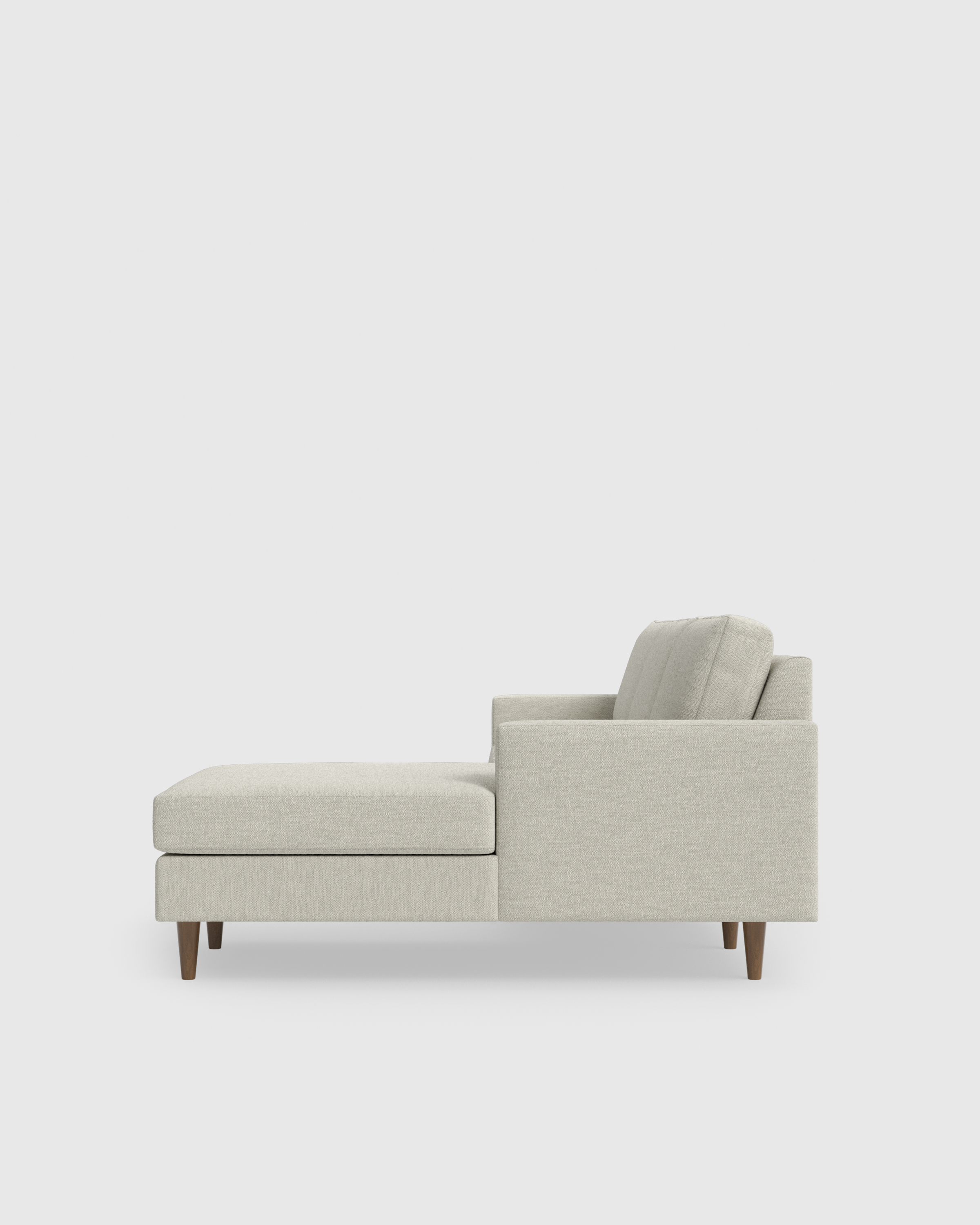 Midcentury Ottoman Chaise Sectional 106 Right Arm Side