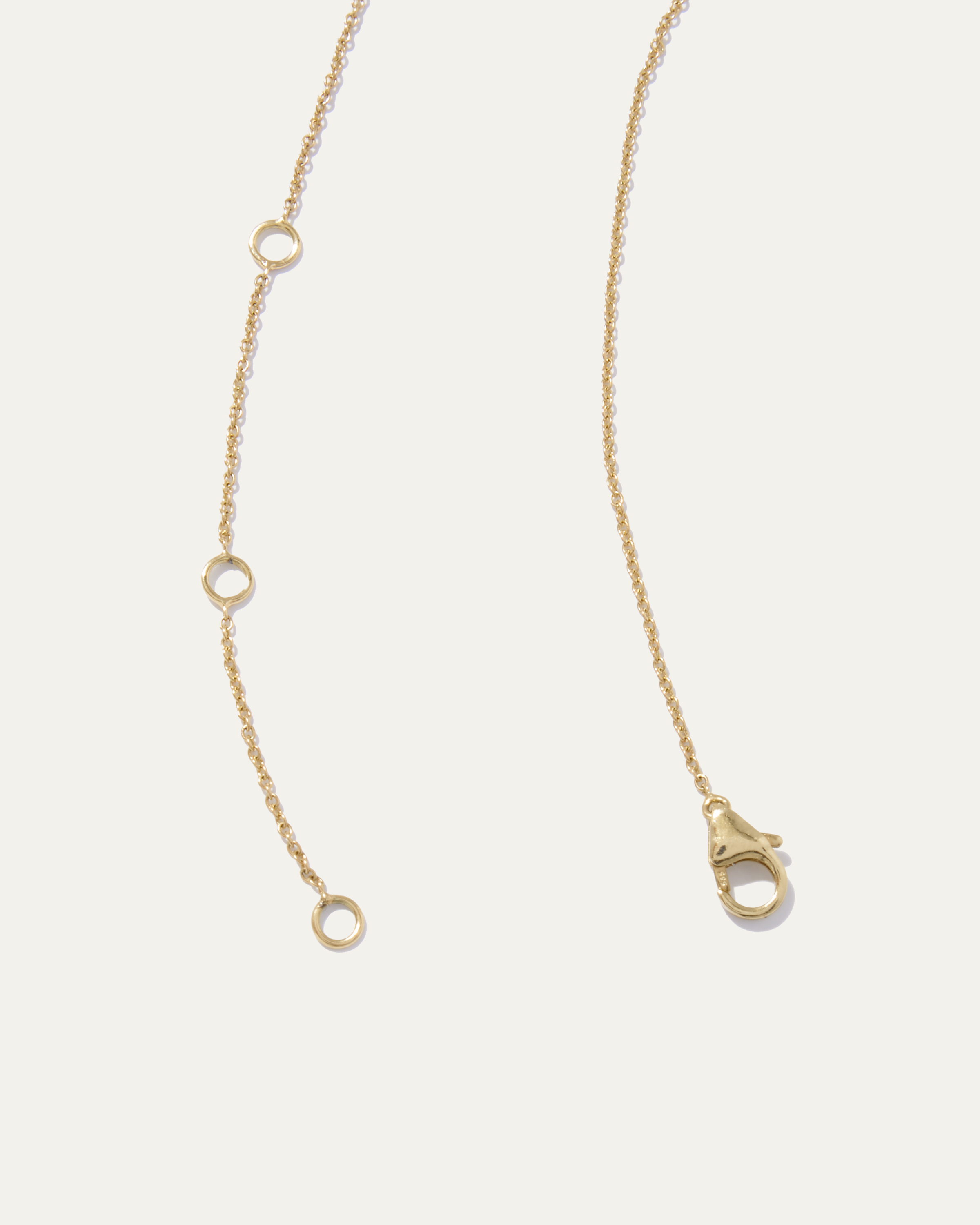 east west baquette emerald bar necklace 2