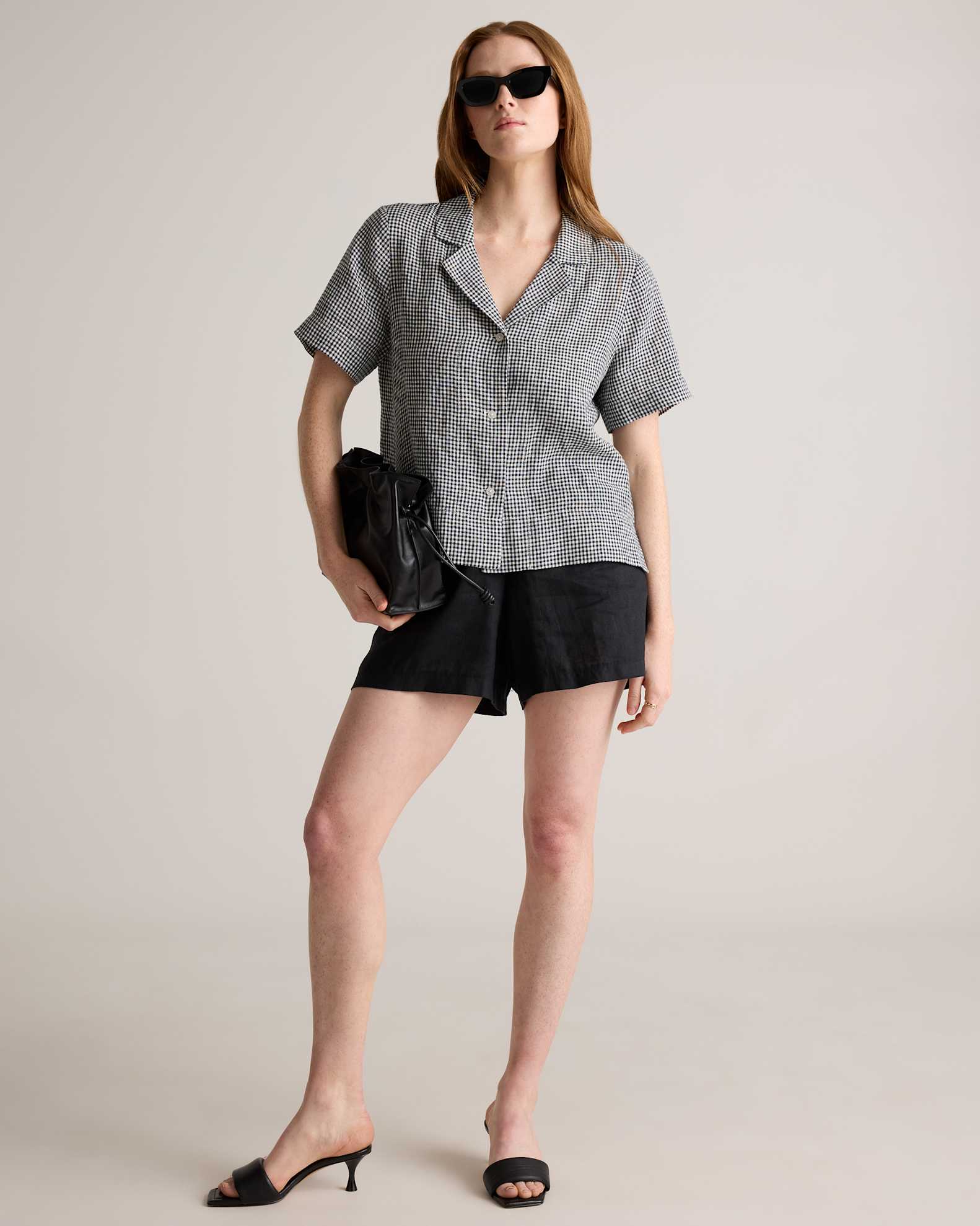 100% European Linen Short Sleeve Shirt