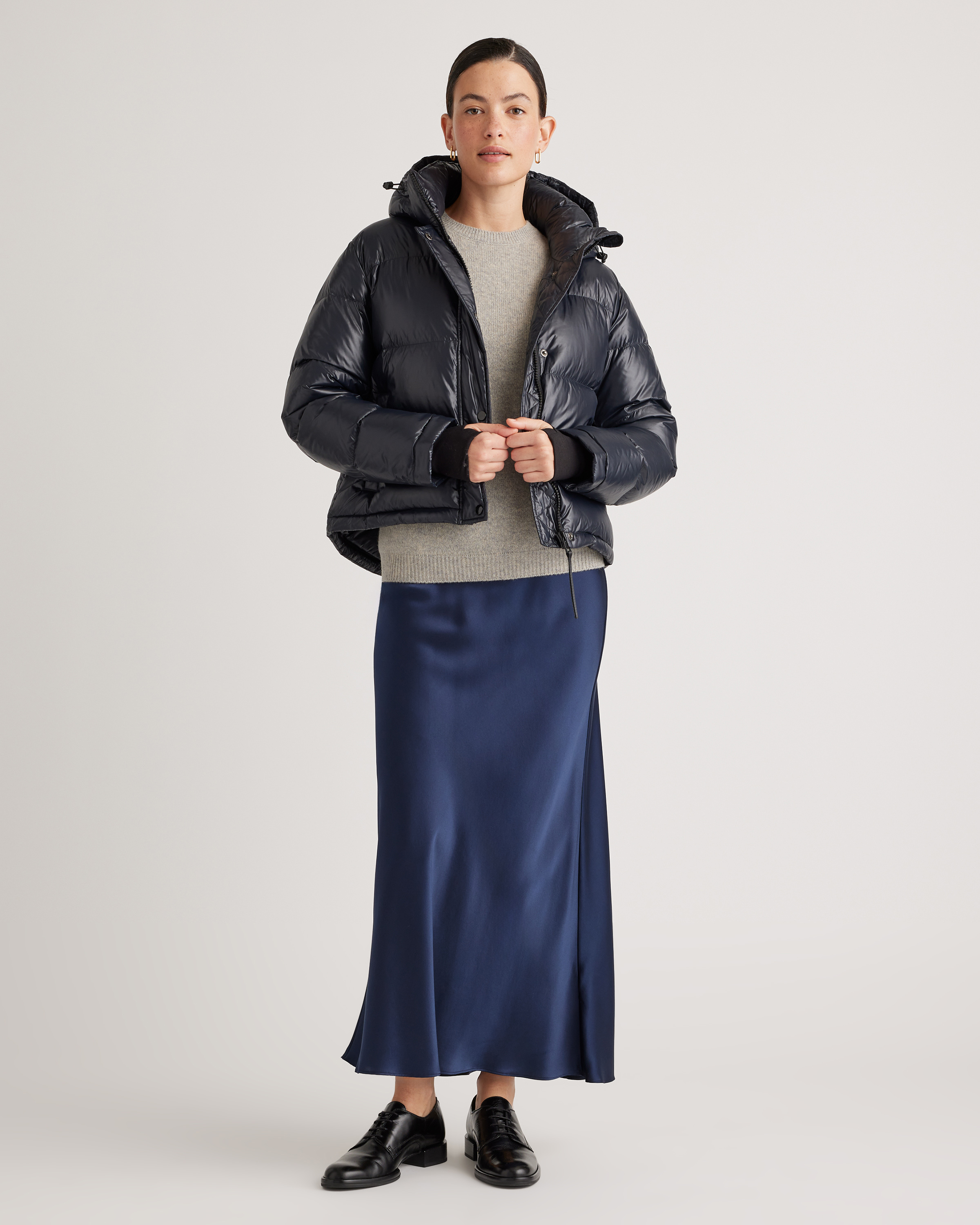 Responsible Down Cropped Puffer Jacket