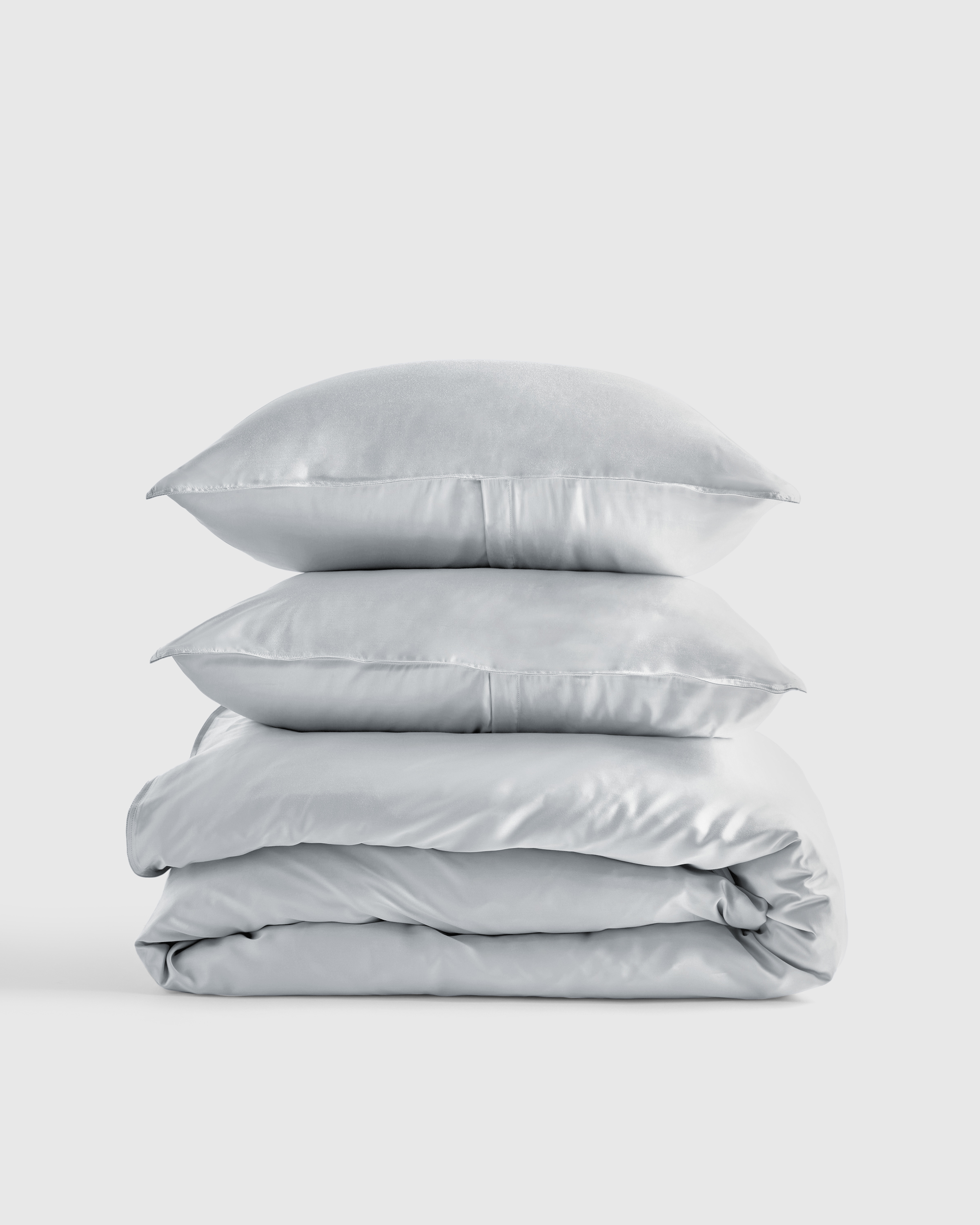 bamboo duvet cover set, king/cal king, mist