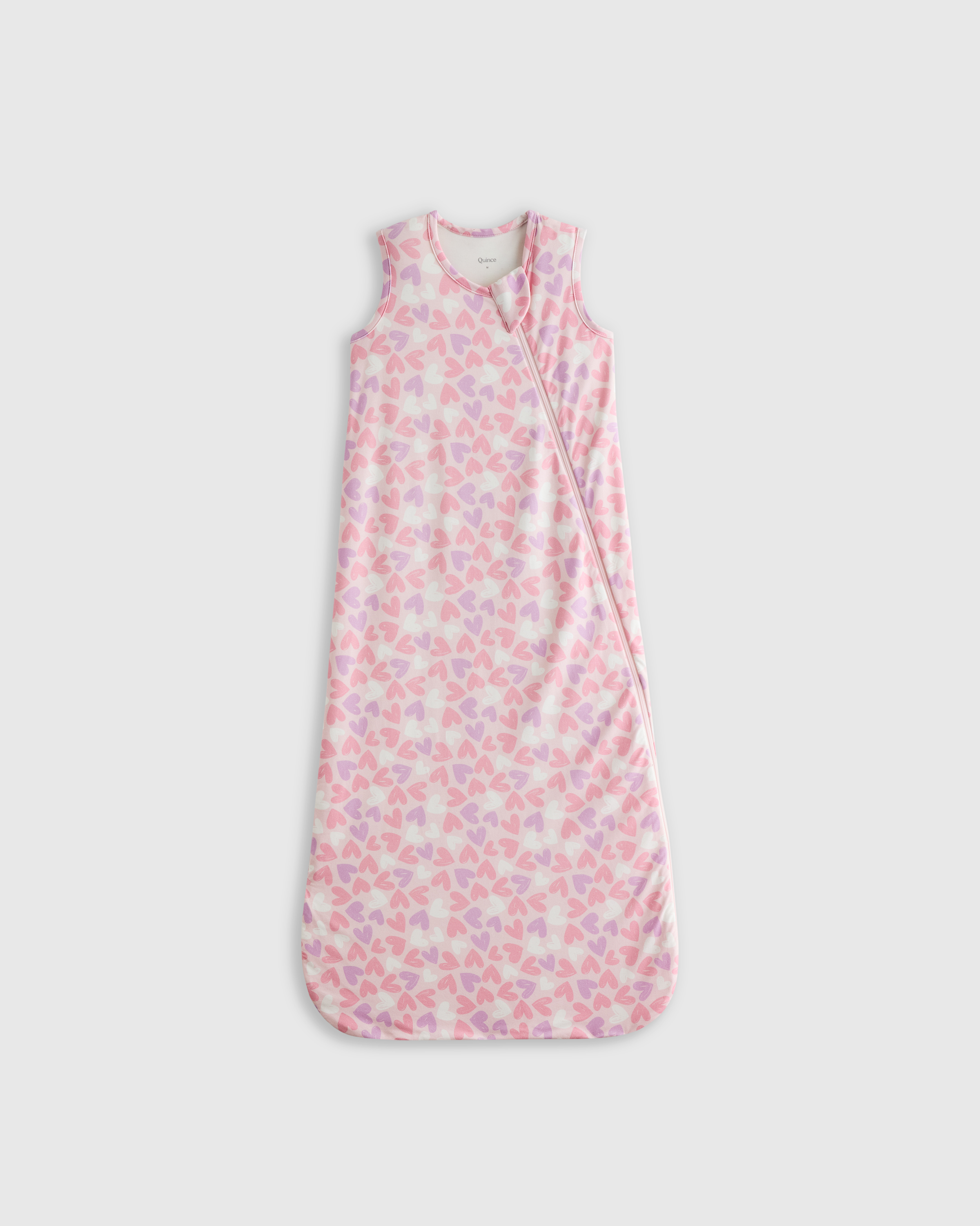 Lavender Hearts Bamboo Sleep Bag 1.0 TOG