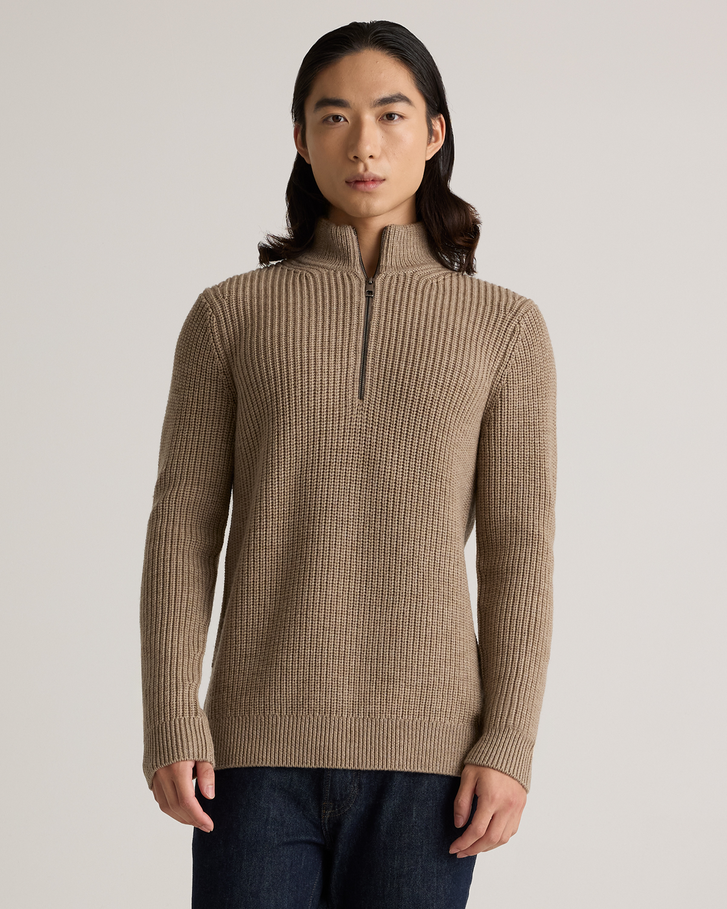 Reversible Quilted Pullover