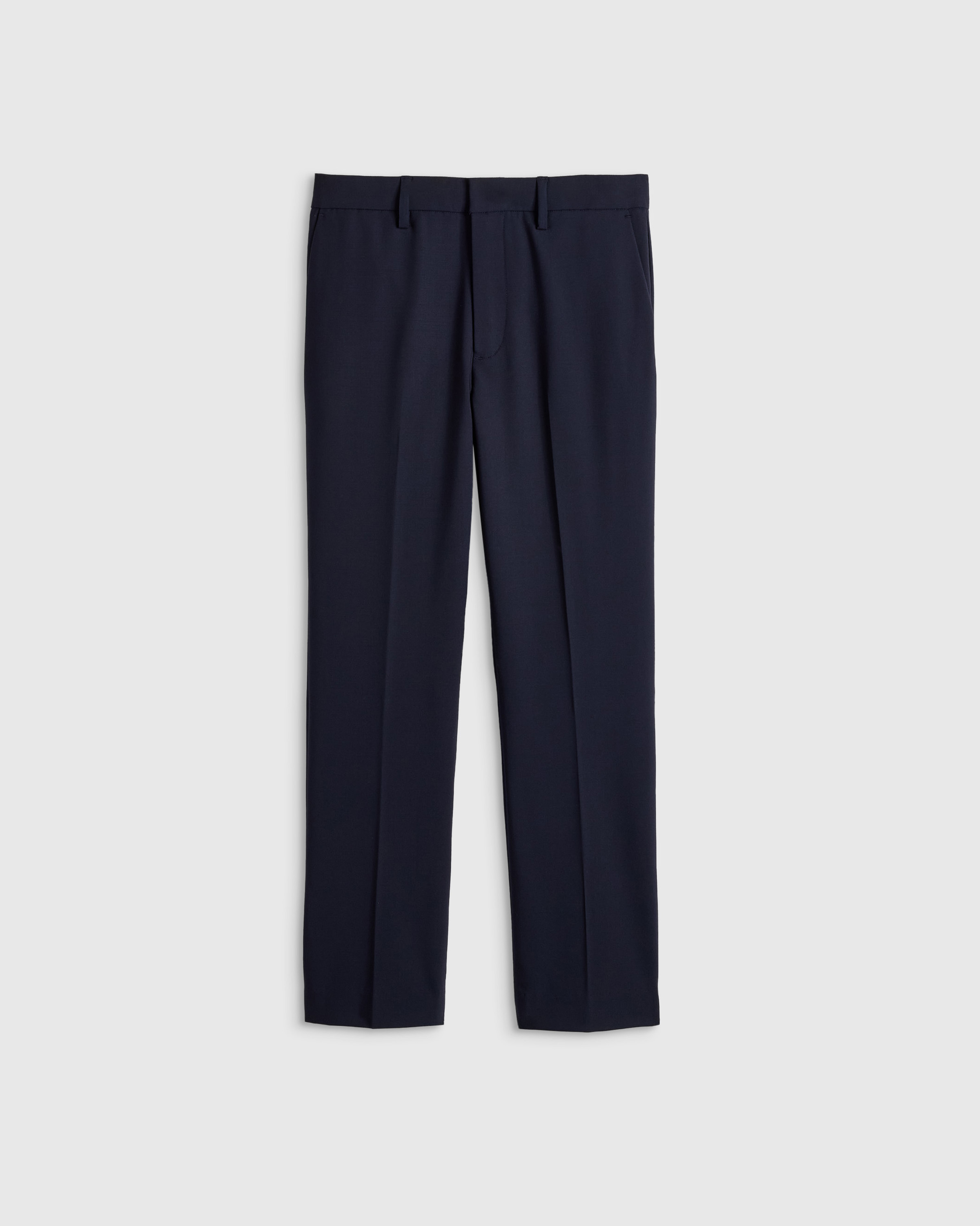 Navy Kids Italian Wool Suit Pants