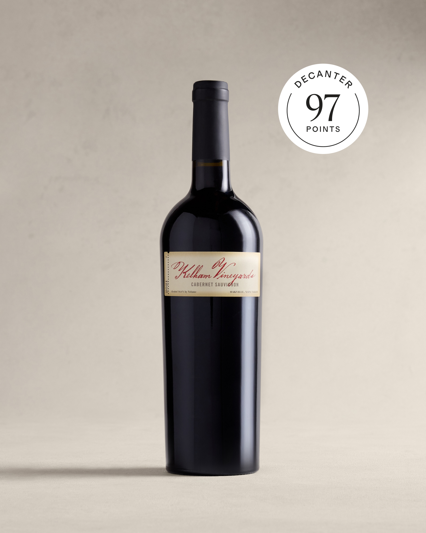 No Color Kelham Vineyards Oakville Napa Cabernet Sauvignon 2021