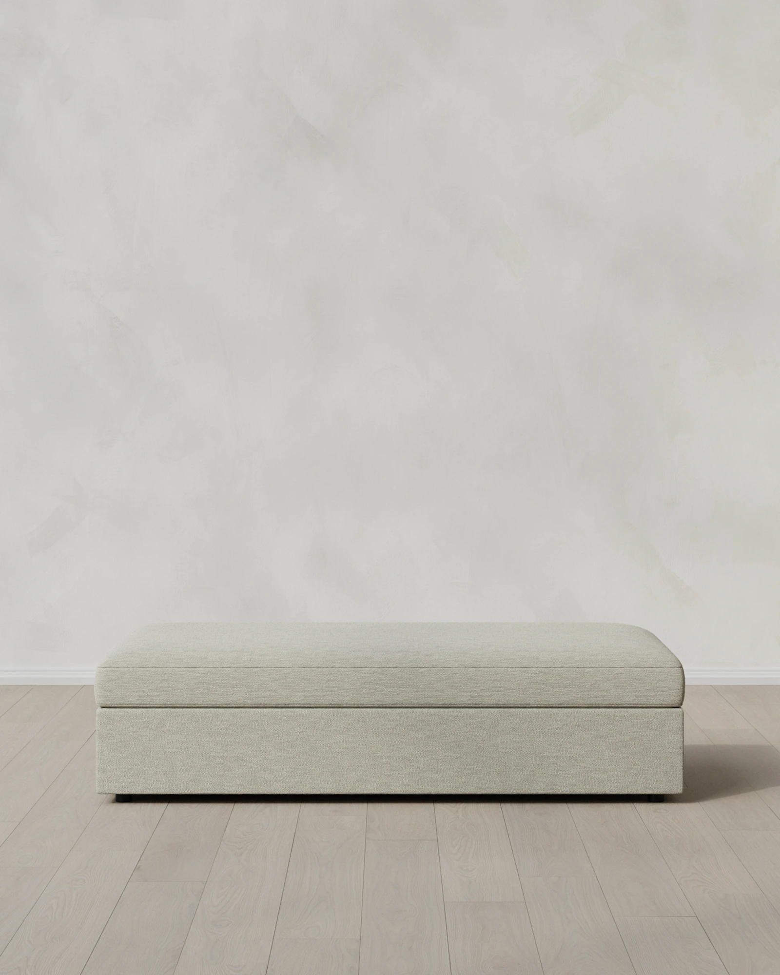 Sierra Coffee Ottoman in Performance Basketweave